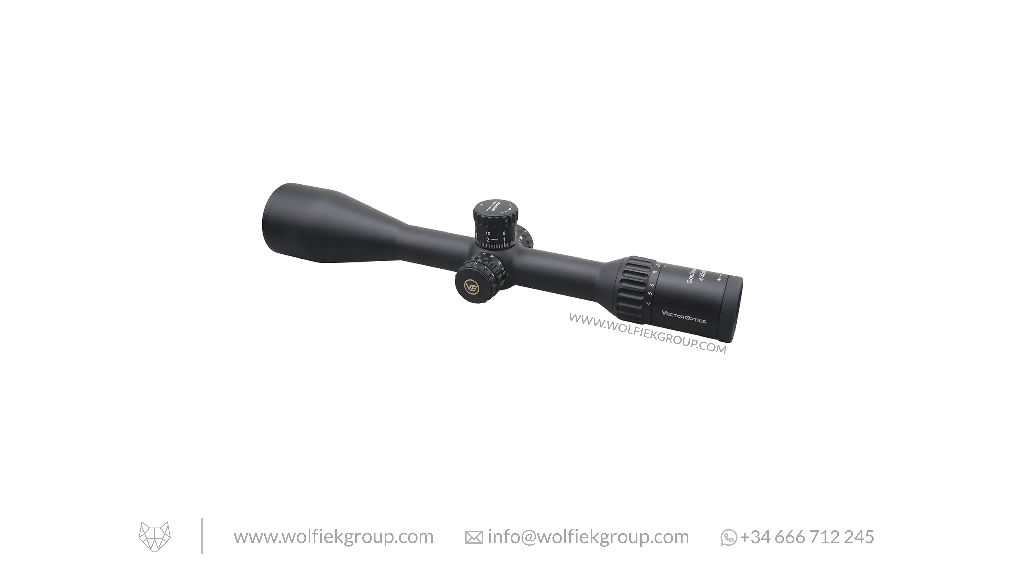 Vector Optics Continental Riflescope – x8 4-32x56 ED Tactical SFP - Image 3