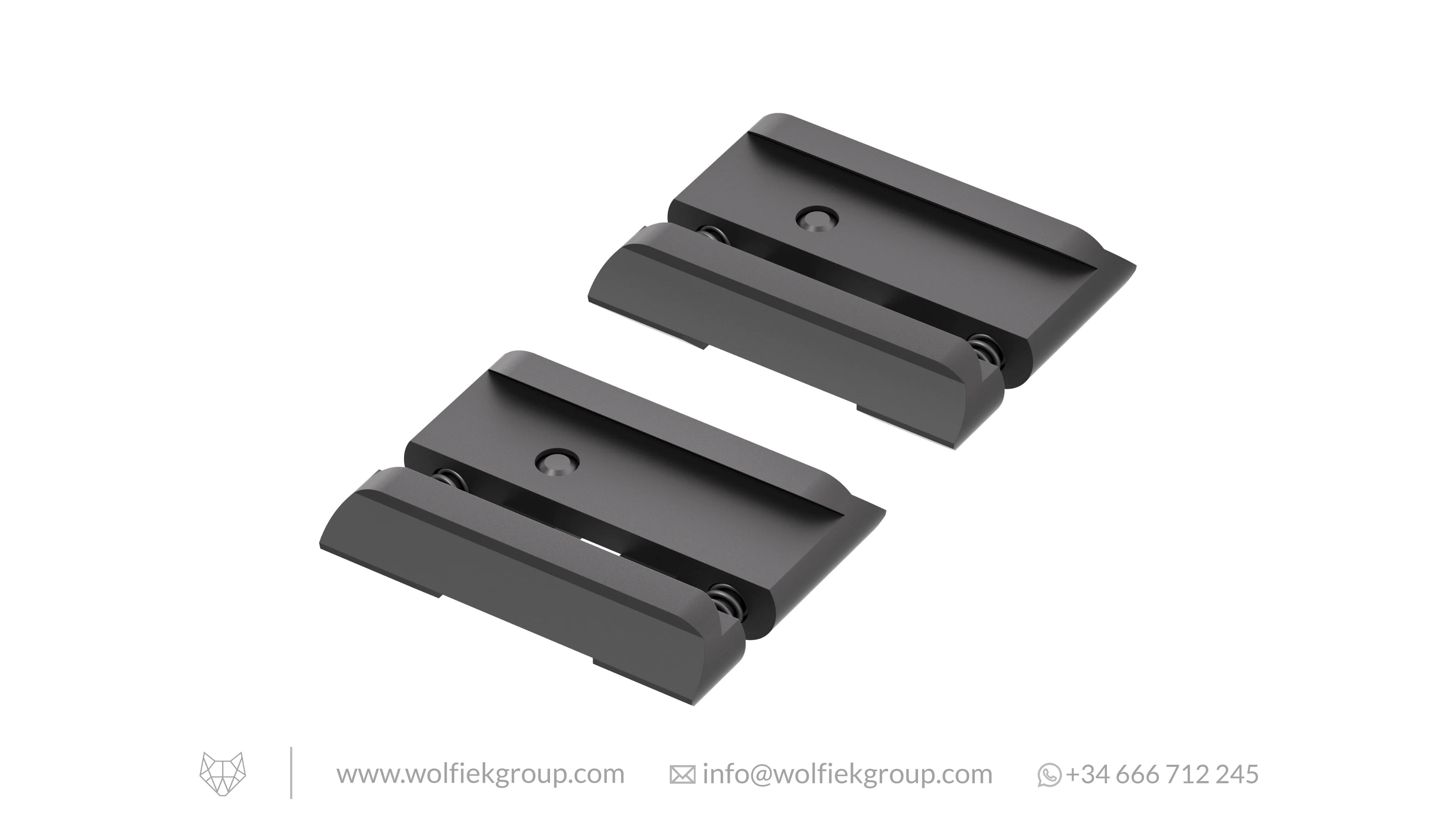 Vector Optics 11 mm Dovetail To Picatinny Rail Adaptor Set - Image 3