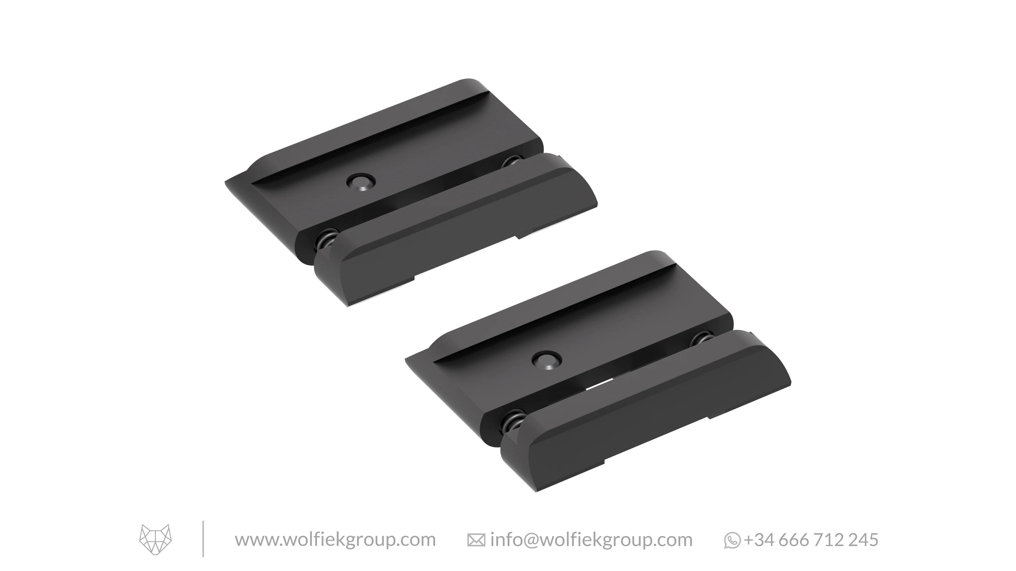 Vector Optics 11 mm Dovetail To Picatinny Rail Adaptor Set - Image 7