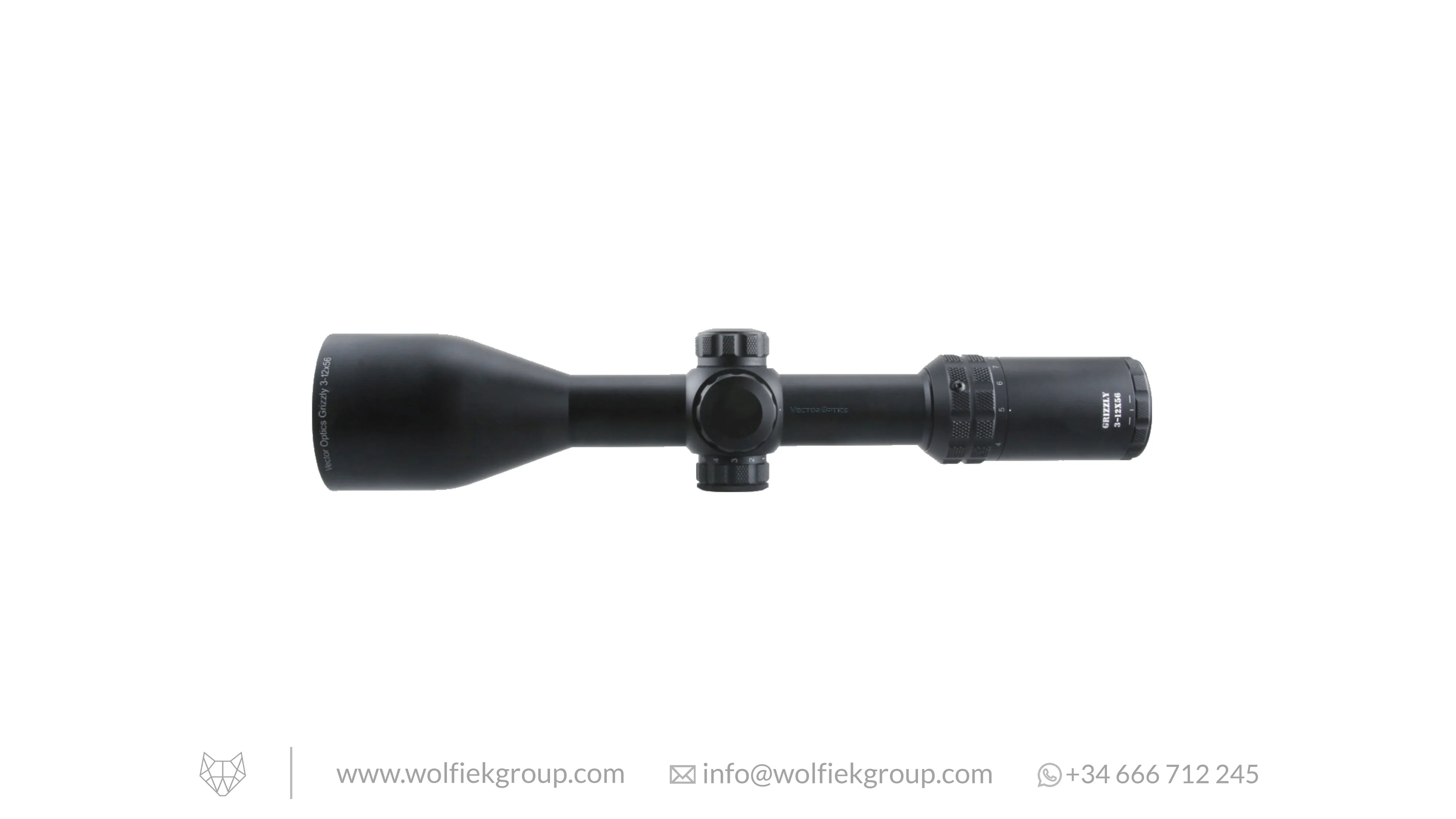 Vector Optics Grizzly Riflescope - 3-12x56 SFP - Image 7