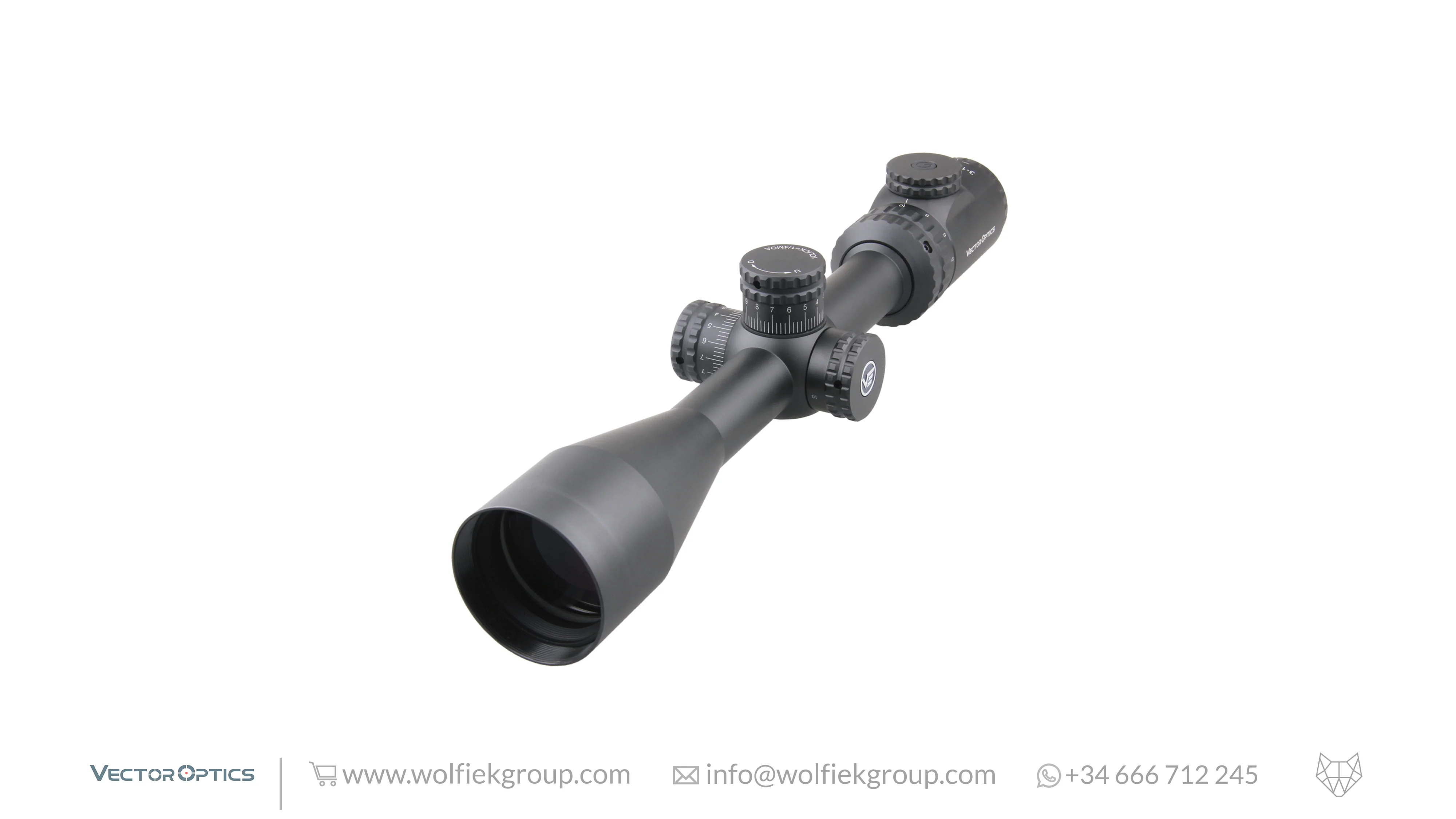 Vector Optics Hugo Riflescope - 3-12x44GT SFP