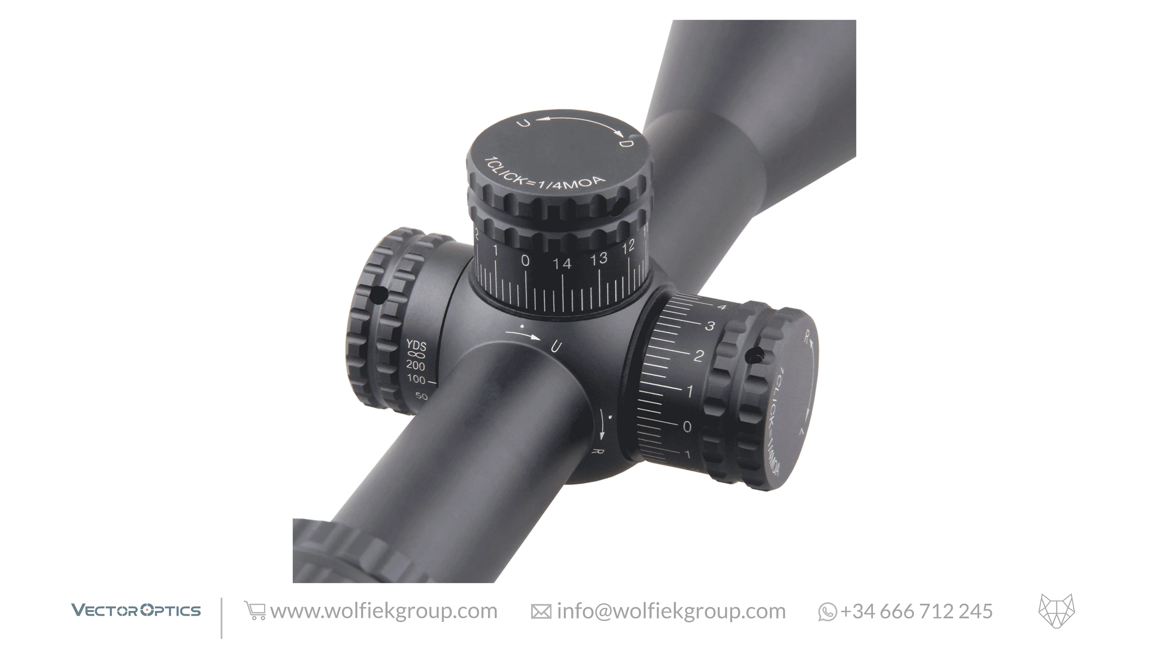 Vector Optics Hugo Riflescope - 3-12x44GT SFP - Image 3