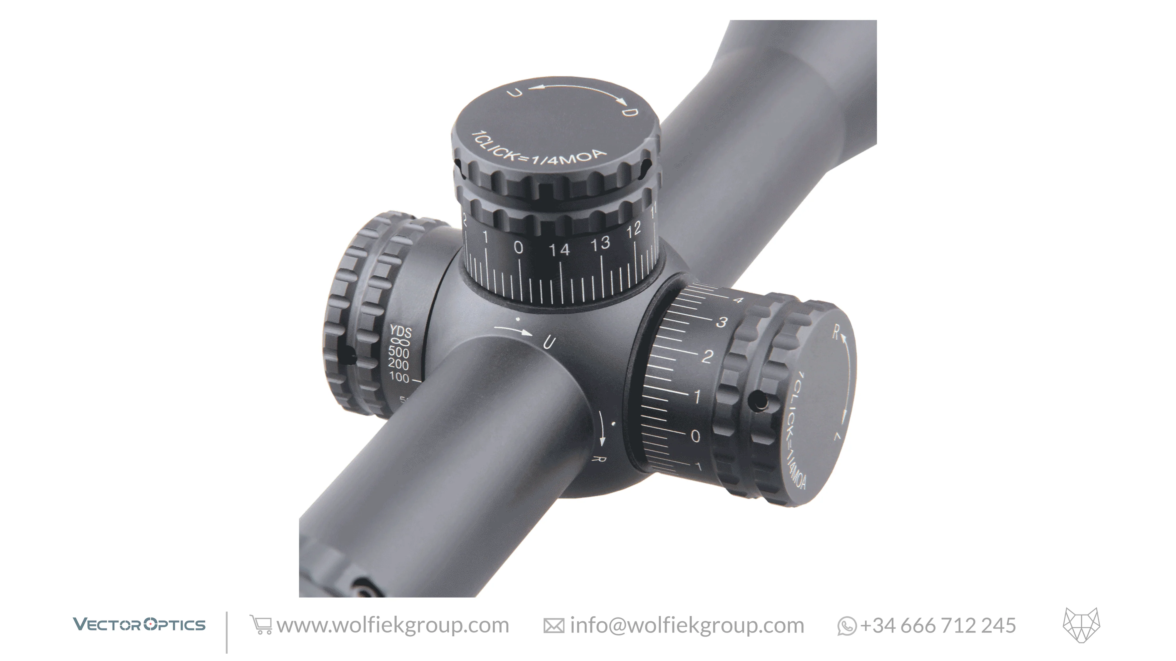Vector Optics Hugo Riflescope - 6-24x50GT SFP - Image 3