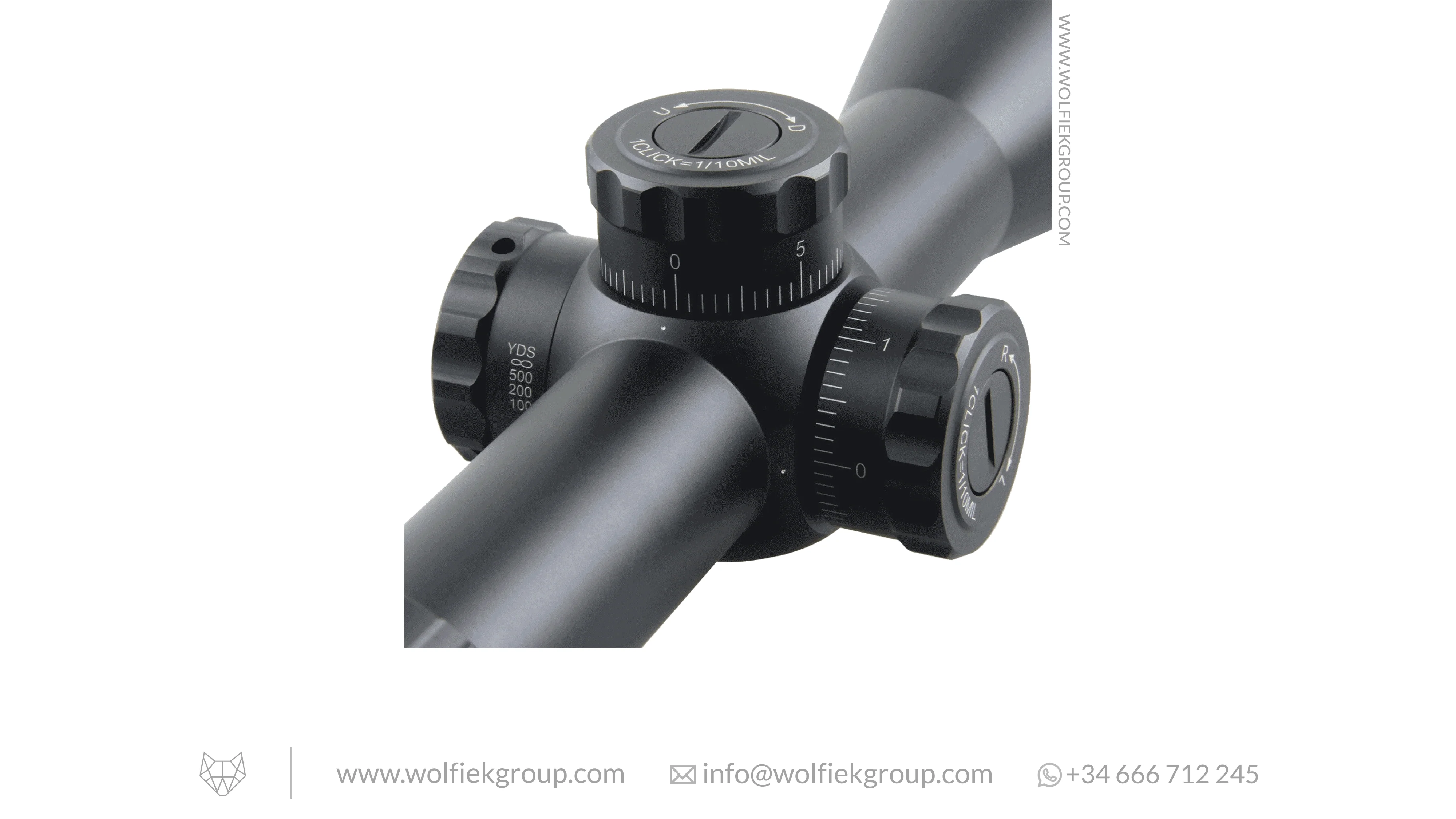 Vector Optics Marksman Riflescope - 10x44 SFP - Image 8