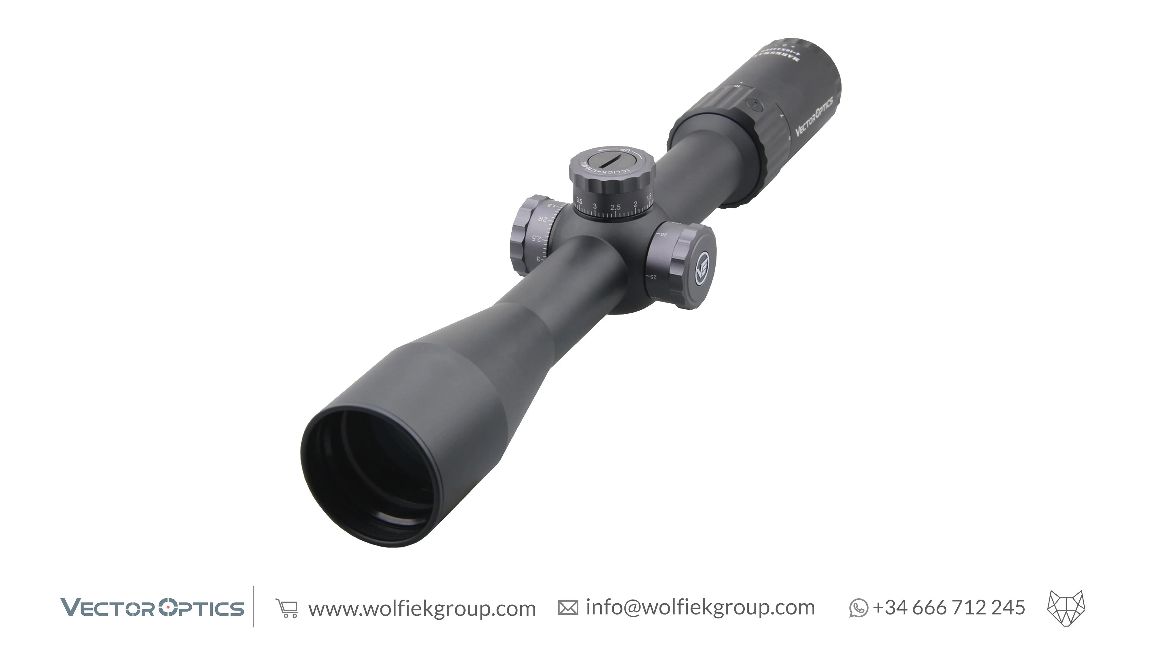 Vector Optics Marksman Riflescope - 4-16x44 FFP