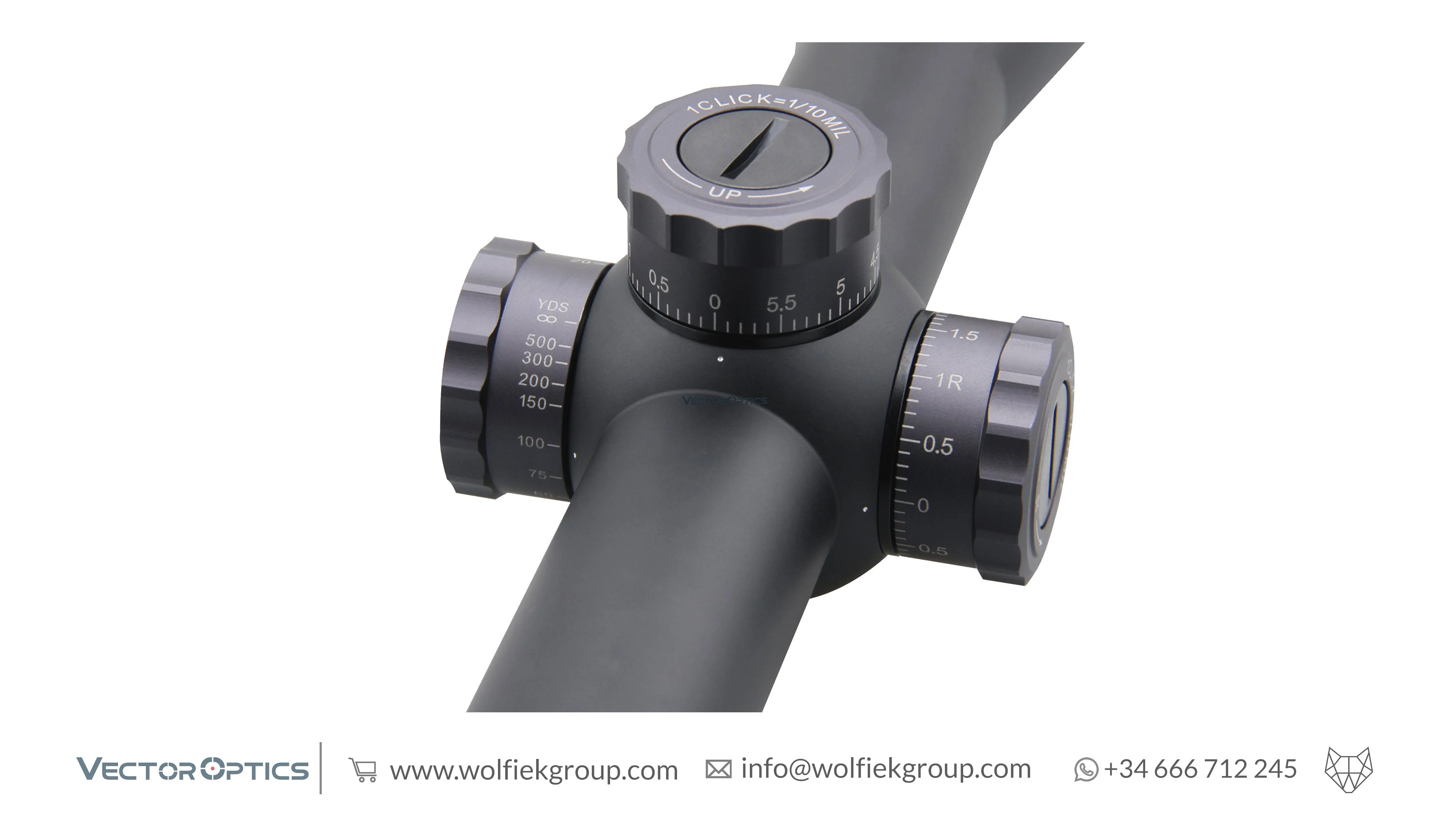 Vector Optics Marksman Riflescope - 4-16x44 FFP - Image 3