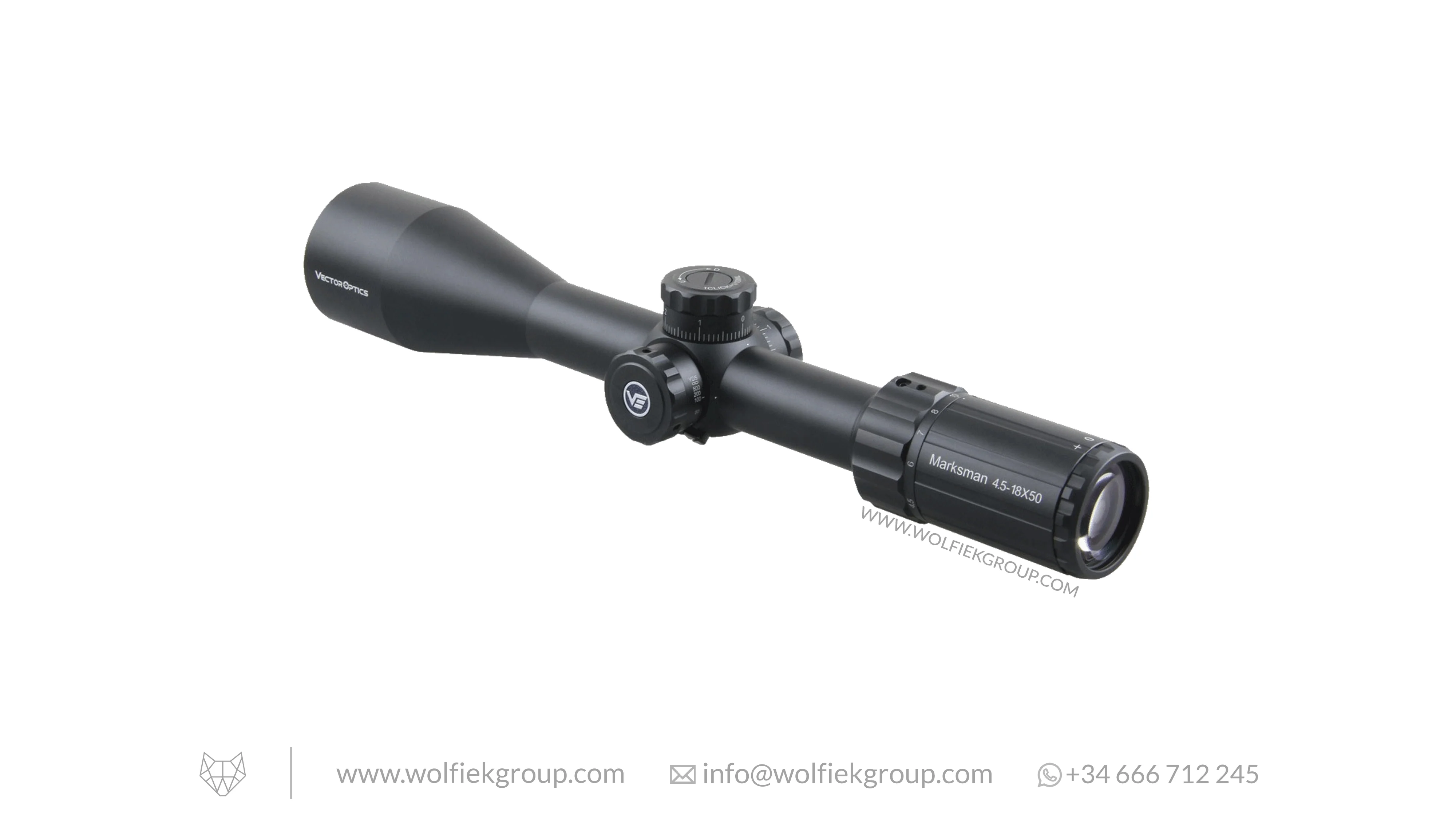 Vector Optics Marksman Riflescope - 4.5-18x50 SFP - Image 5