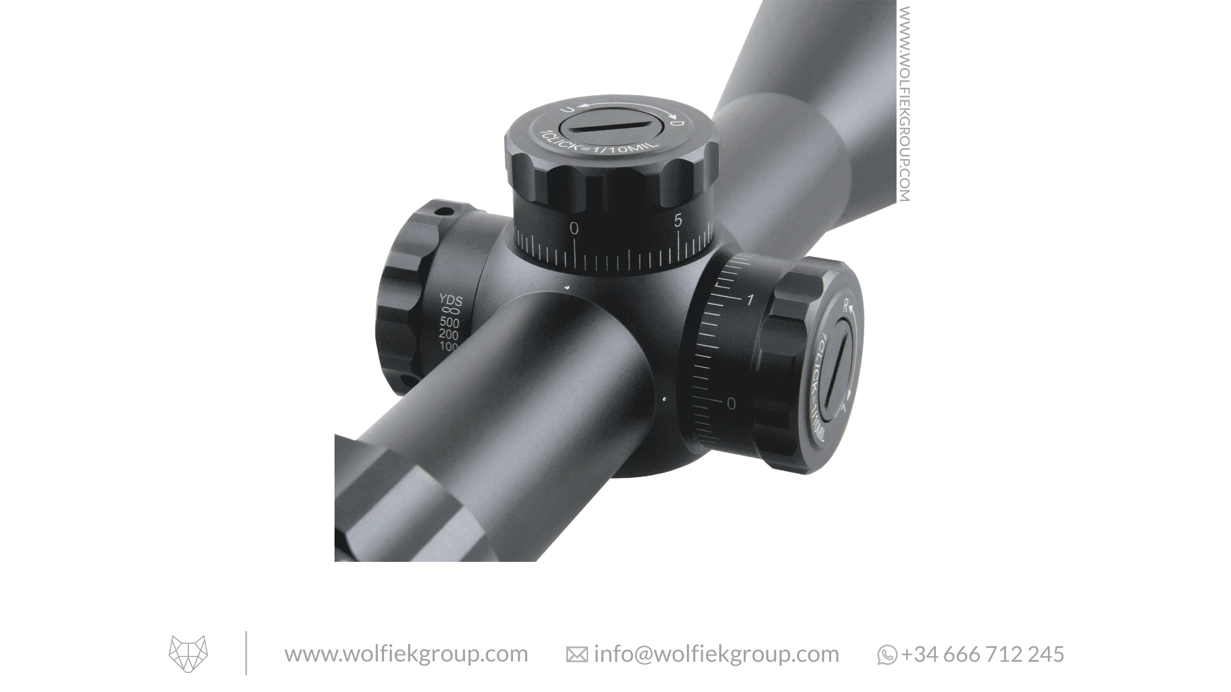 Vector Optics Marksman Riflescope - 4.5-18x50 SFP - Image 7