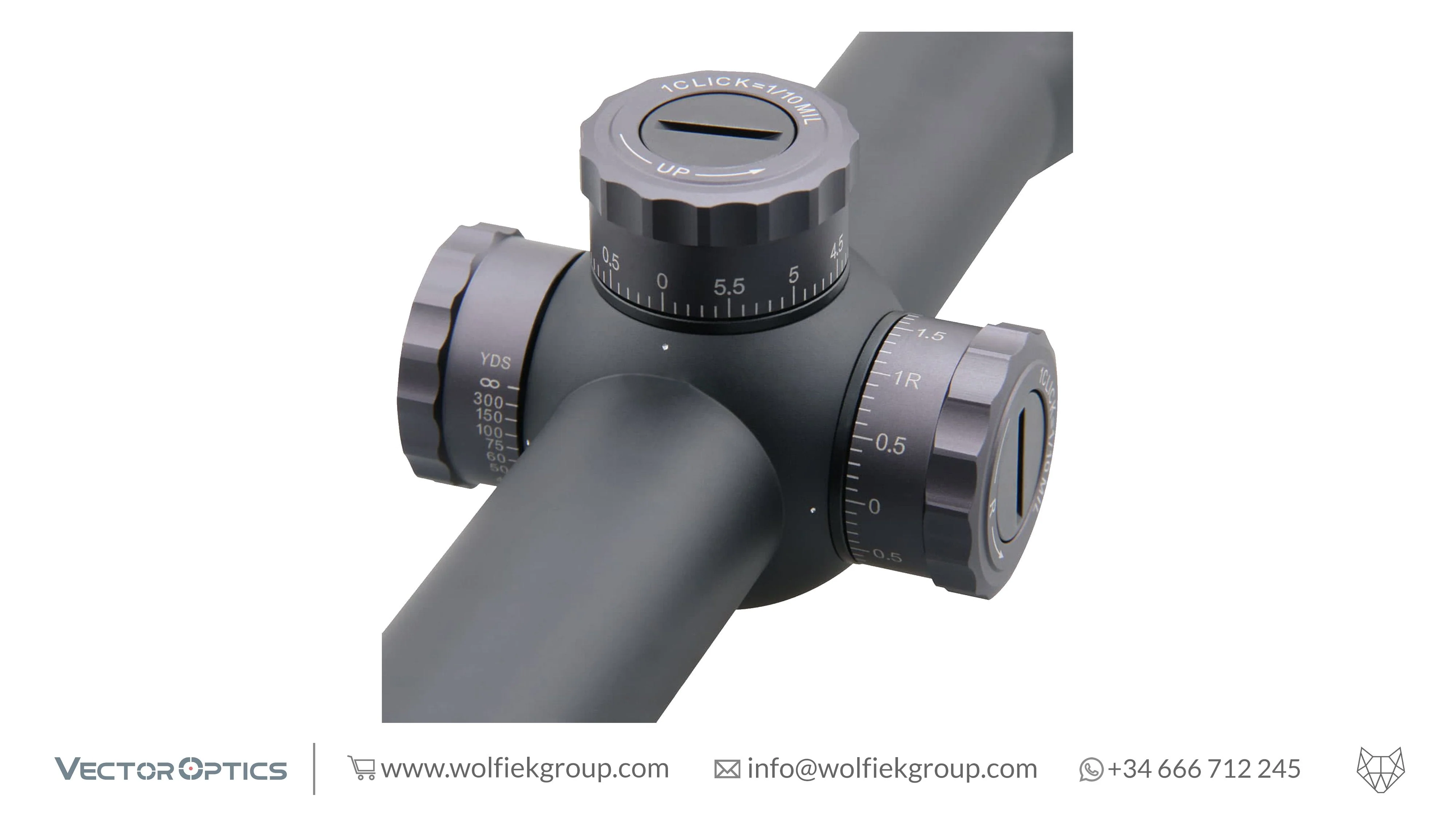 Vector Optics Marksman Riflescope - 6-24x50 FFP - Image 3