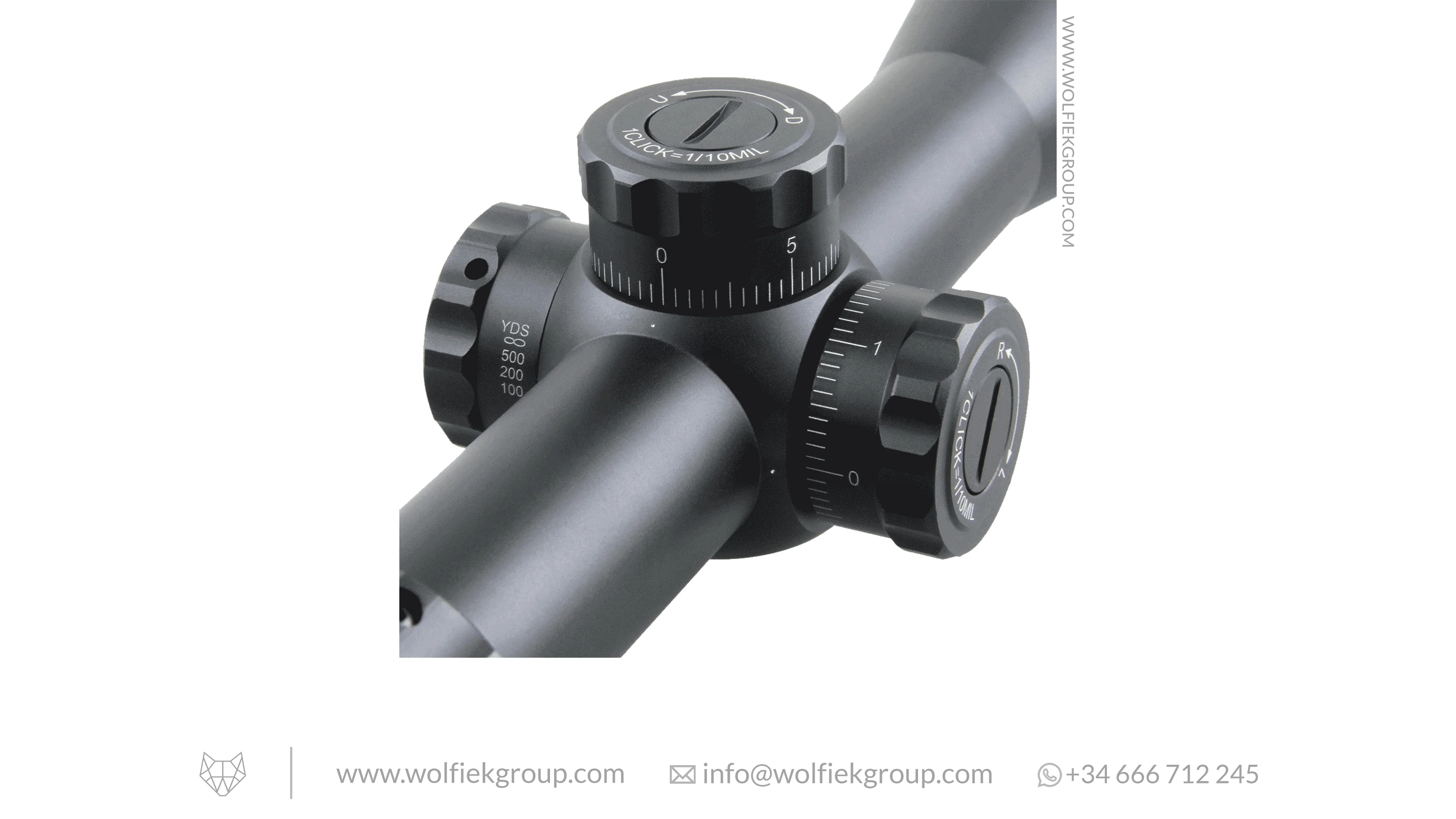 Vector Optics Marksman Riflescope - 6-25x50 SFP - Image 8
