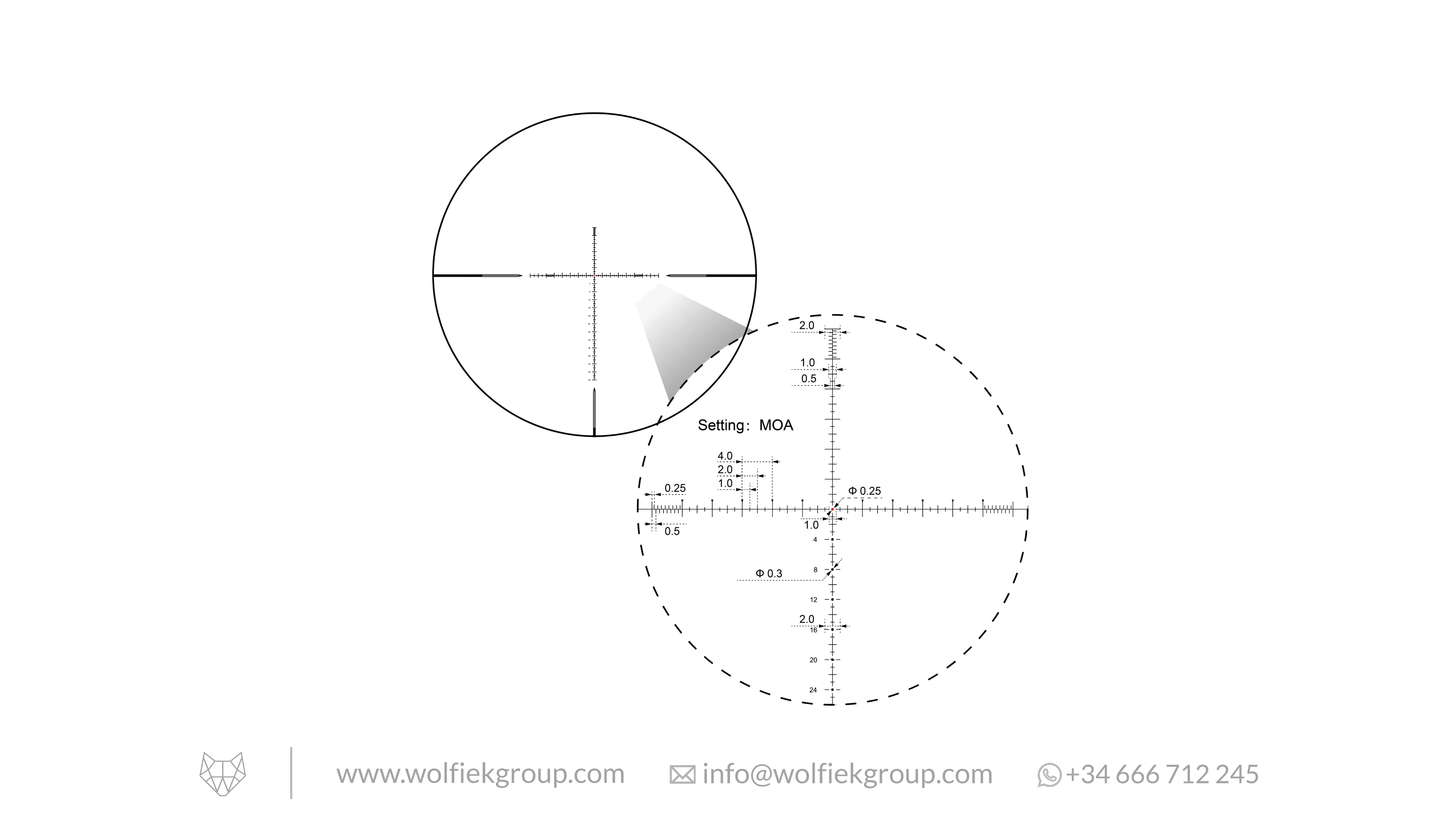Vector Optics Orion Pro Max Riflescope - 6-24x50 FFP HD - Image 11