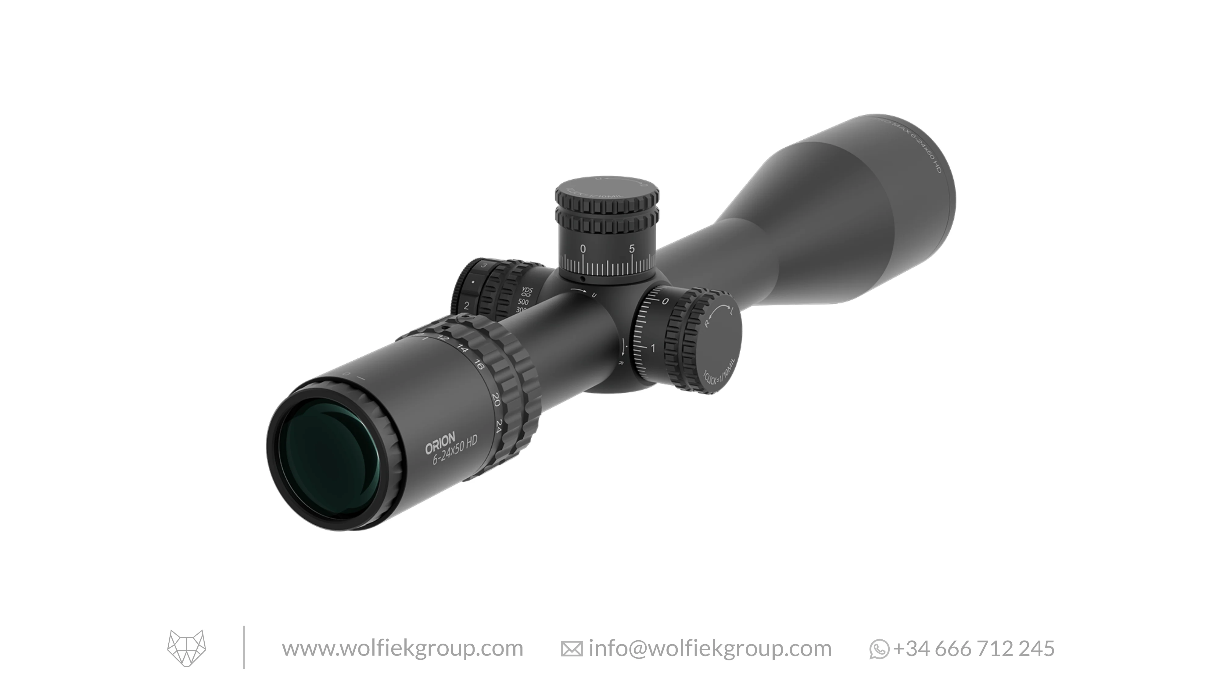 Vector Optics Orion Pro Max Riflescope - 6-24x50 MIL HD - Image 4