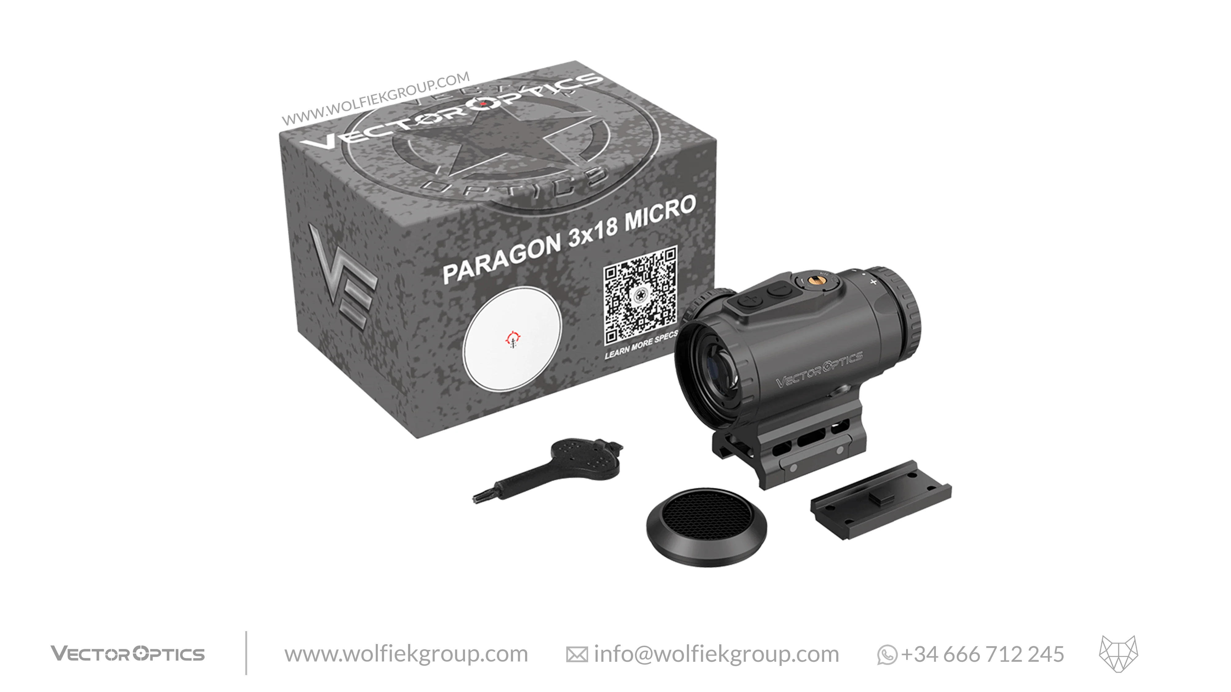 Vector Optics Paragon Micro Prism Riflescope - 3x18 - Image 4
