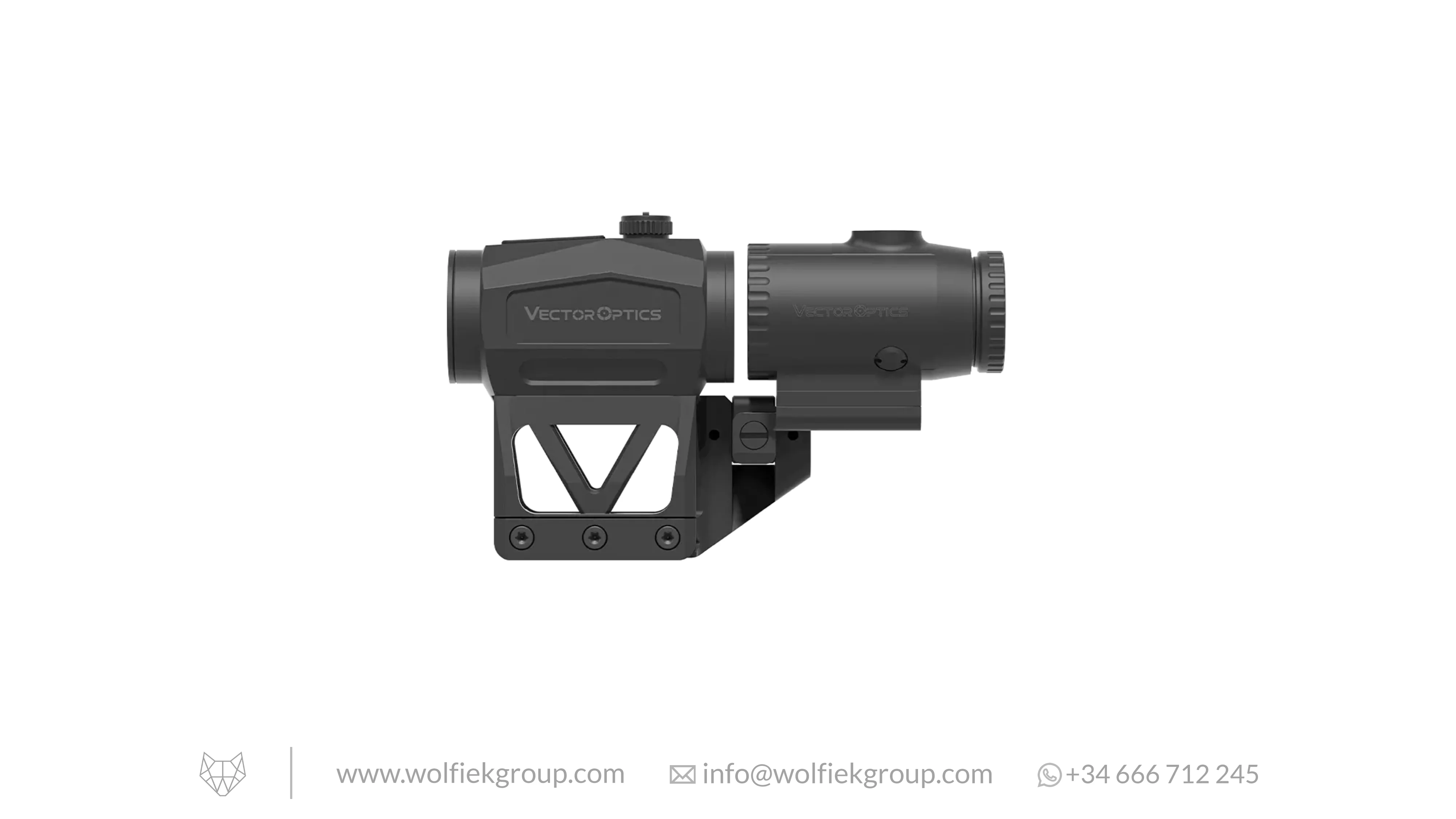 Vector Optics Scrapper MRT Red Dot Sight & Paragon 1x29 3x Magnifier Combo Kit – One-Piece Picatinny Mount - Image 2