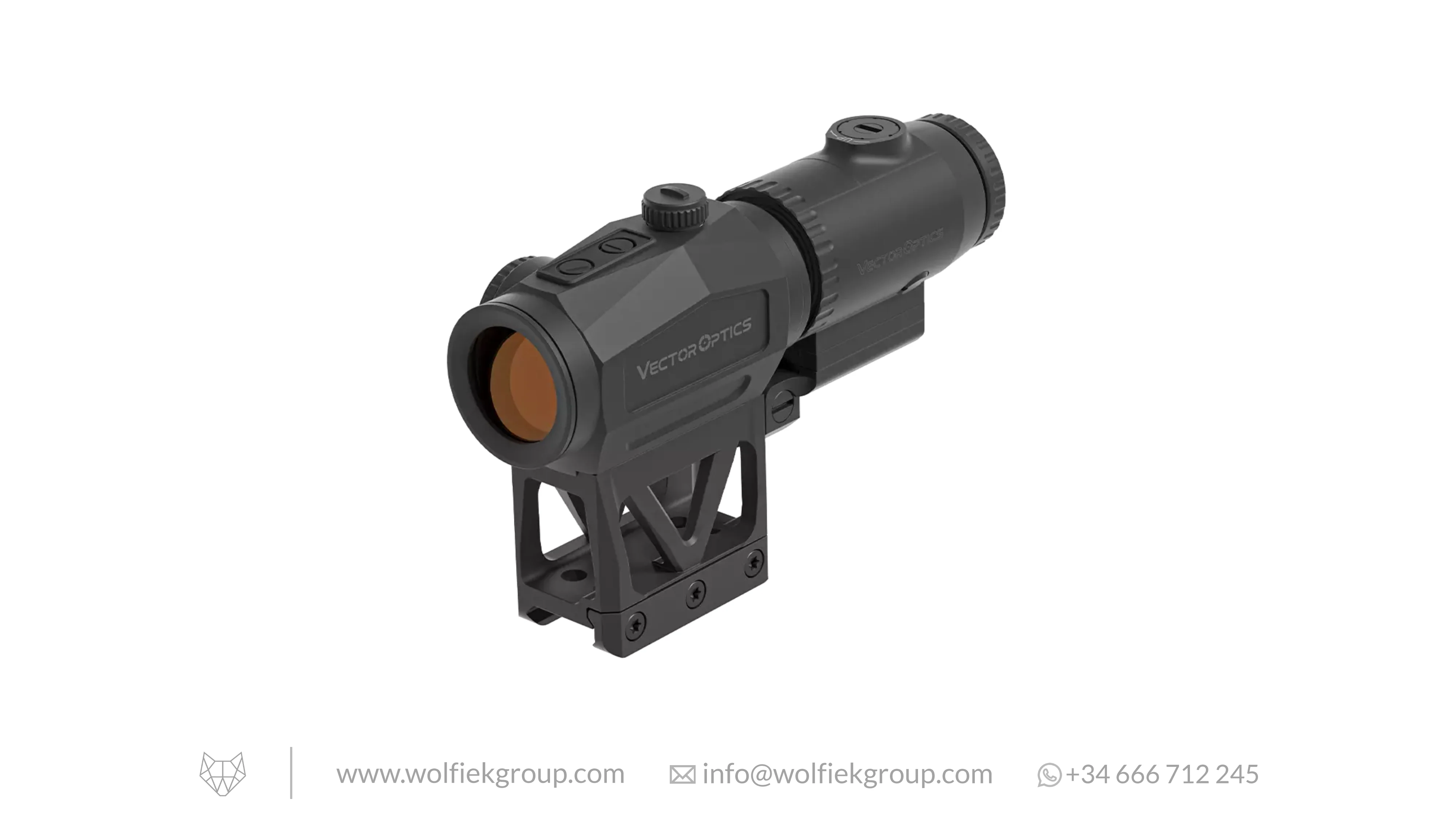 Vector Optics Scrapper MRT Red Dot Sight & Paragon 1x29 3x Magnifier Combo Kit – One-Piece Picatinny Mount - Image 3