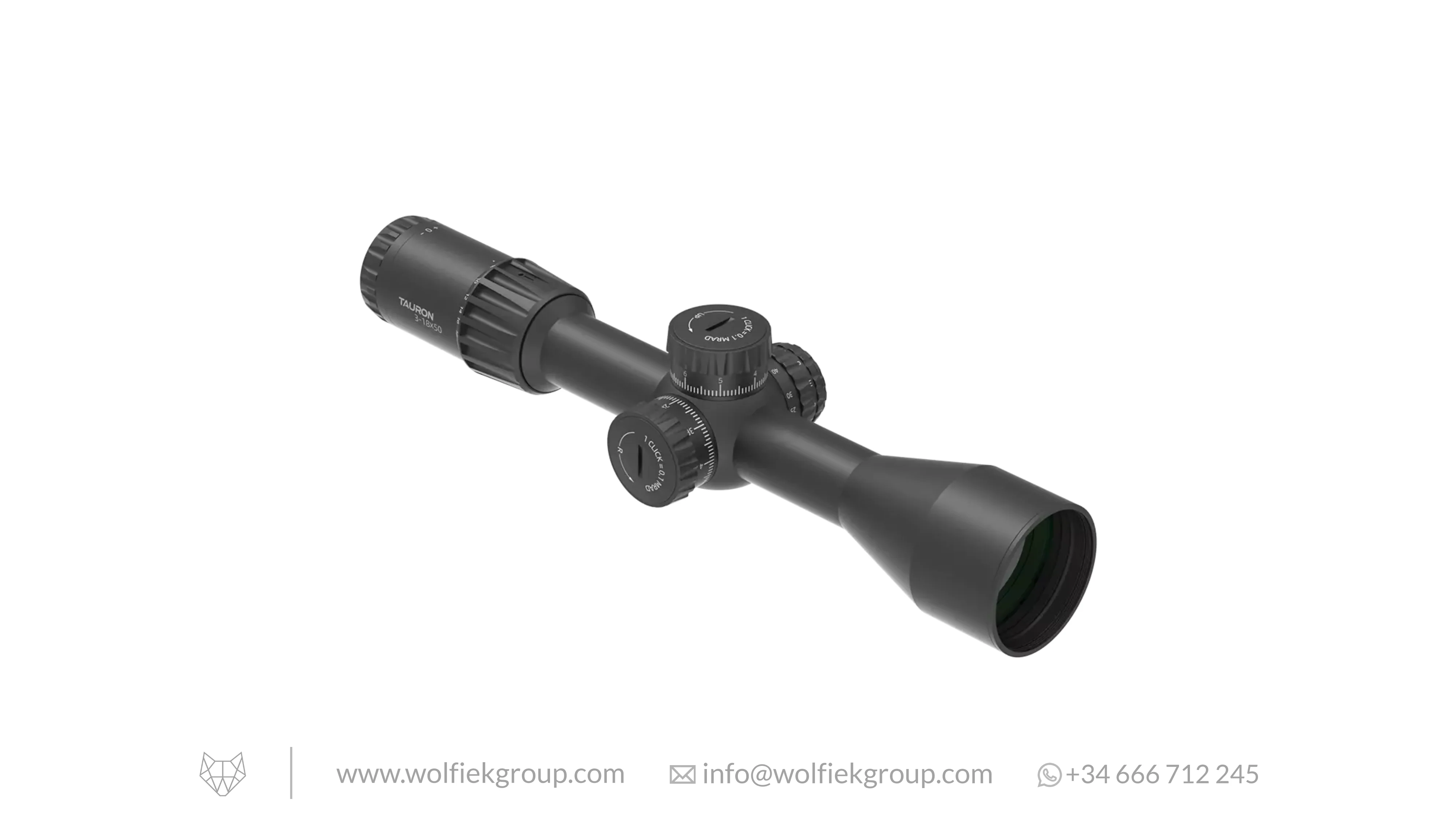 Vector Optics Tauron Riflescope - 3-18x50 GenII - Image 3