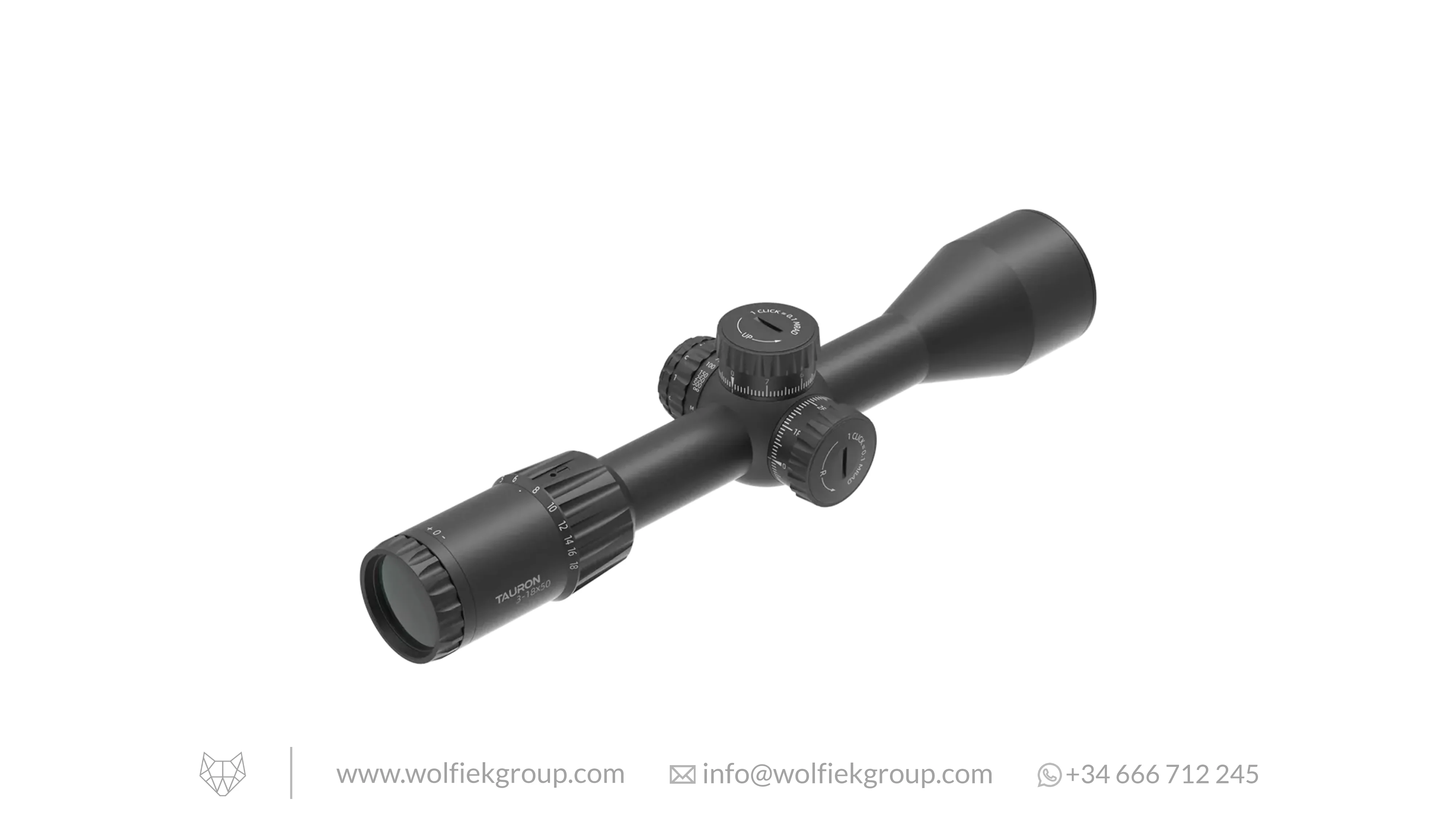 Vector Optics Tauron Riflescope - 3-18x50 GenII - Image 4