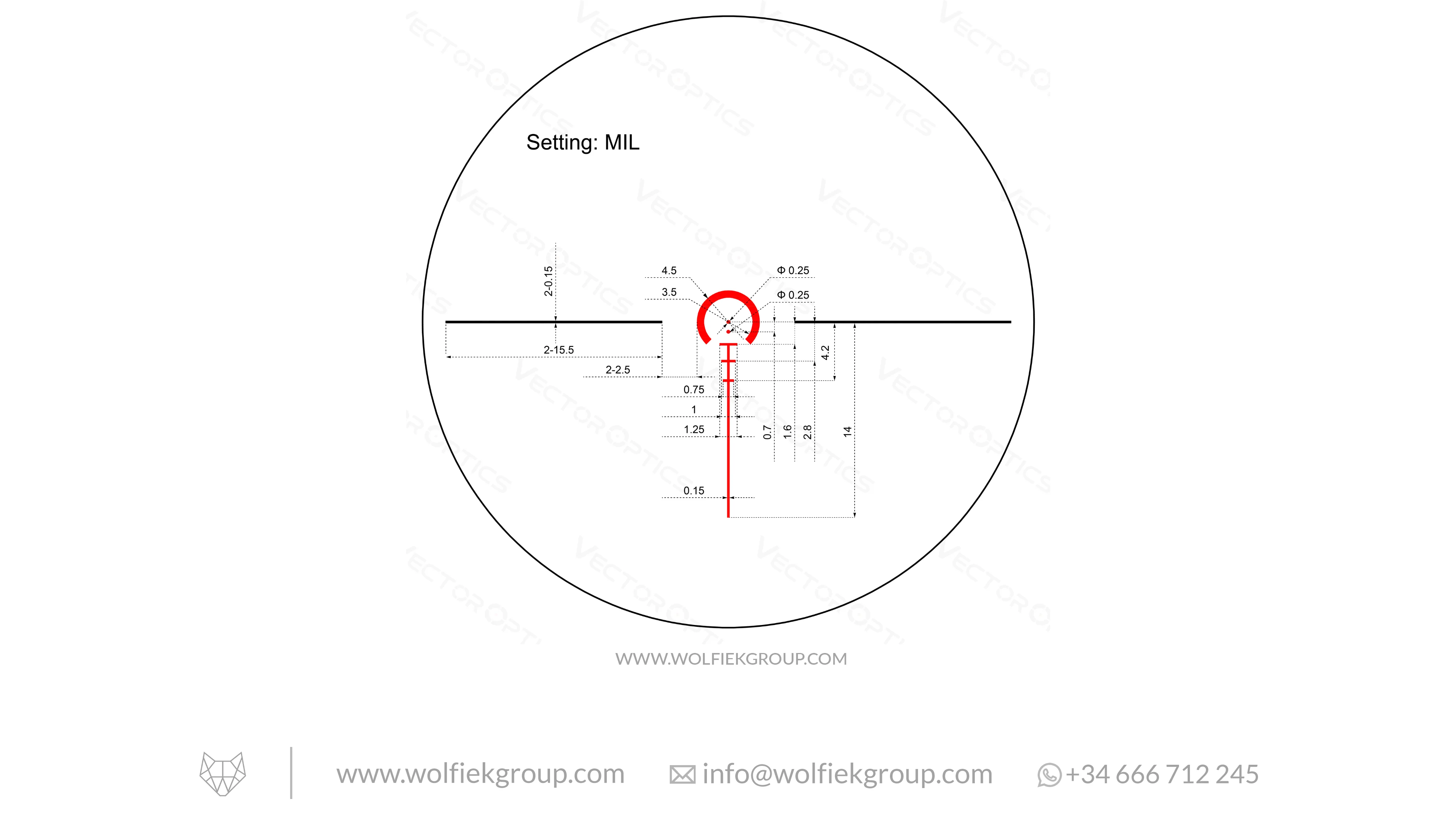 Vector Optics Taurus Riflescope - 1-6x24 FFP - Image 6