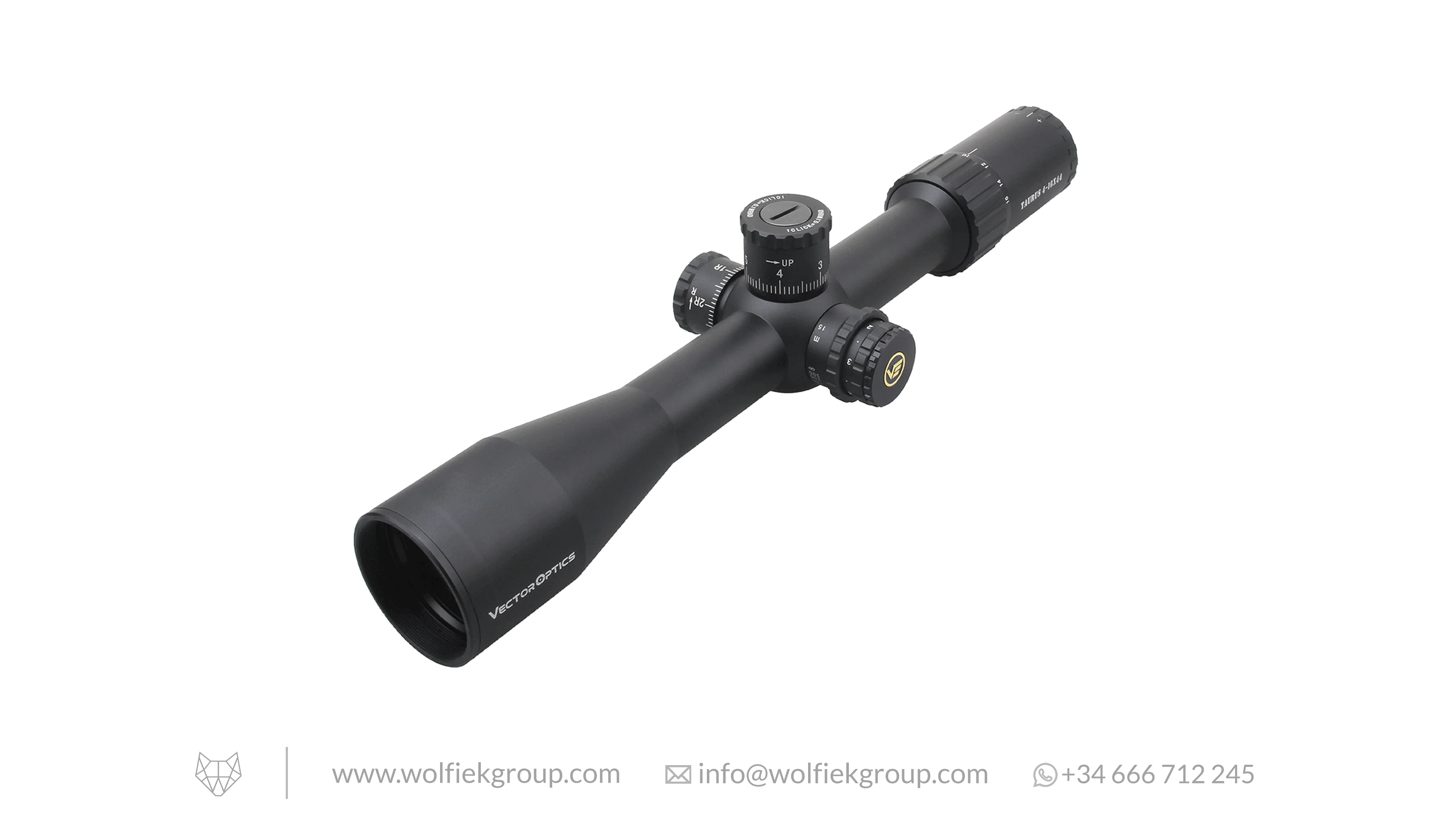 Vector Optics Taurus Riflescope - 4-16x44 HD SFP