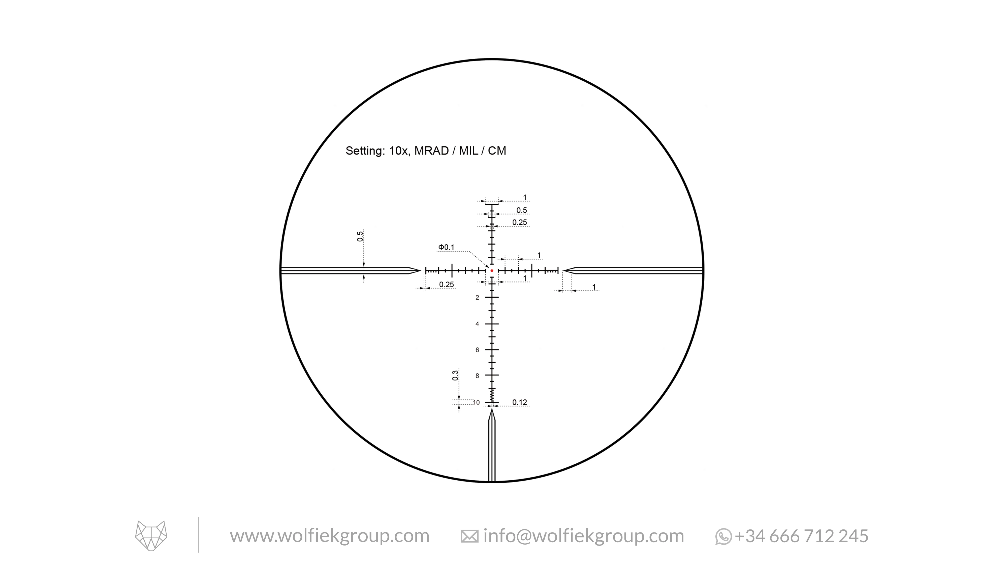 Vector Optics Taurus Riflescope - 4-16x44 HD SFP - Image 10