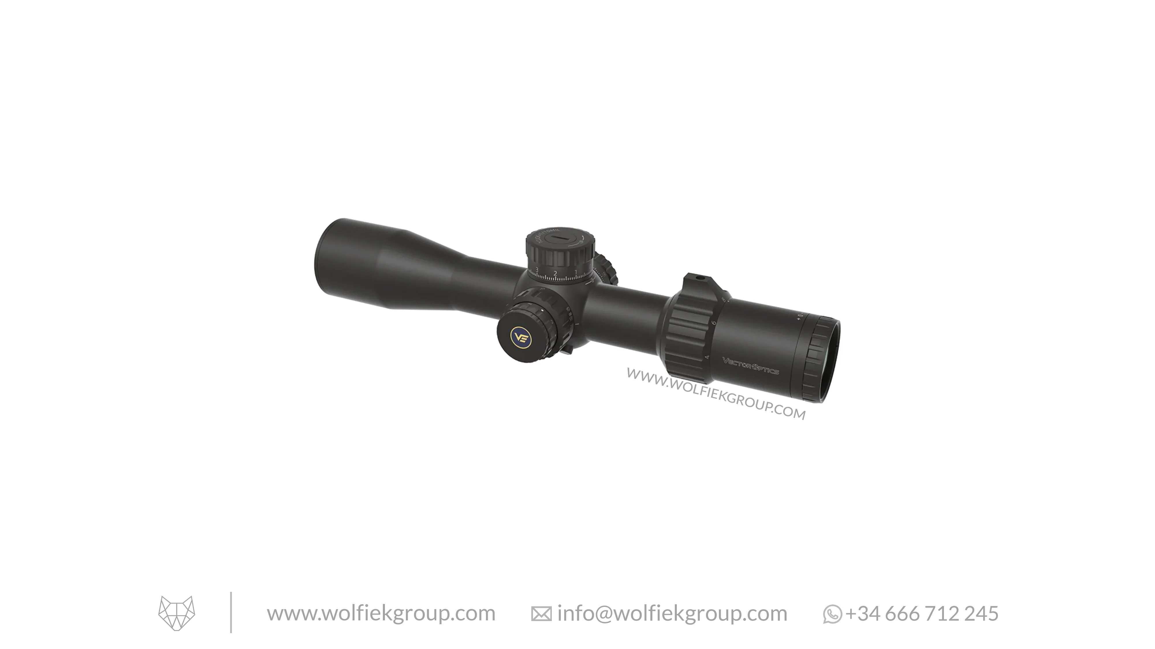 Vector Optics Taurus Riflescope - 4-16x44 HD MIL