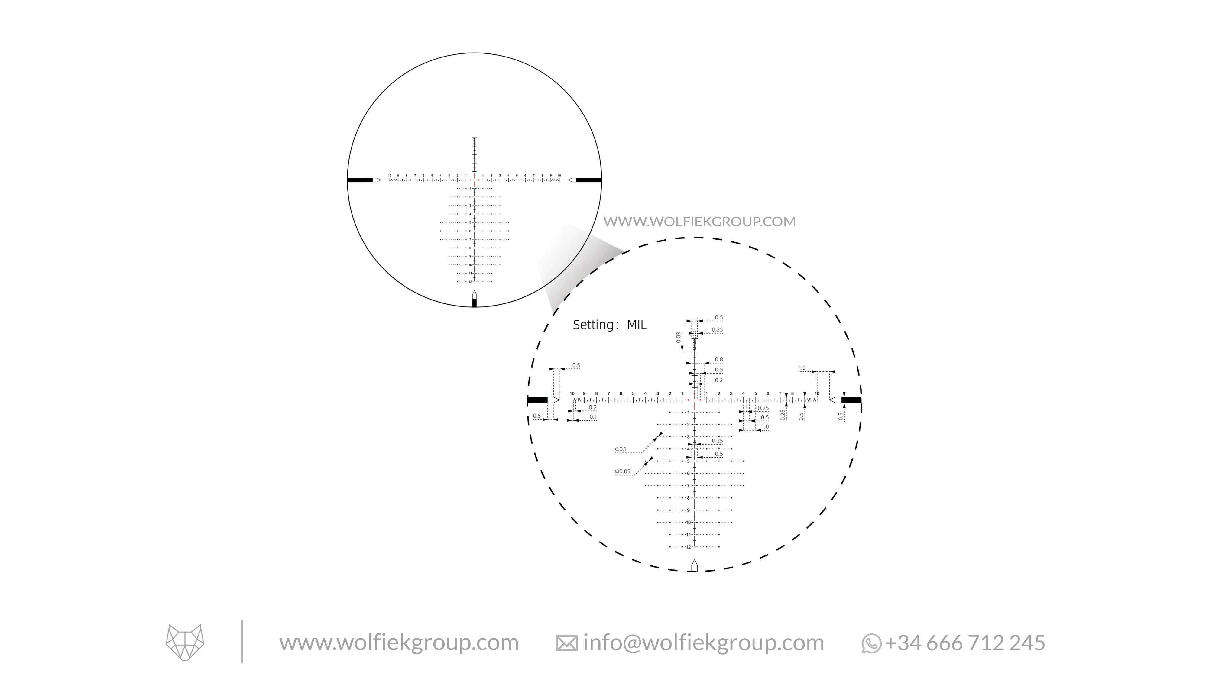 Vector Optics Taurus Riflescope - 4-16x44 HD MIL - Image 12