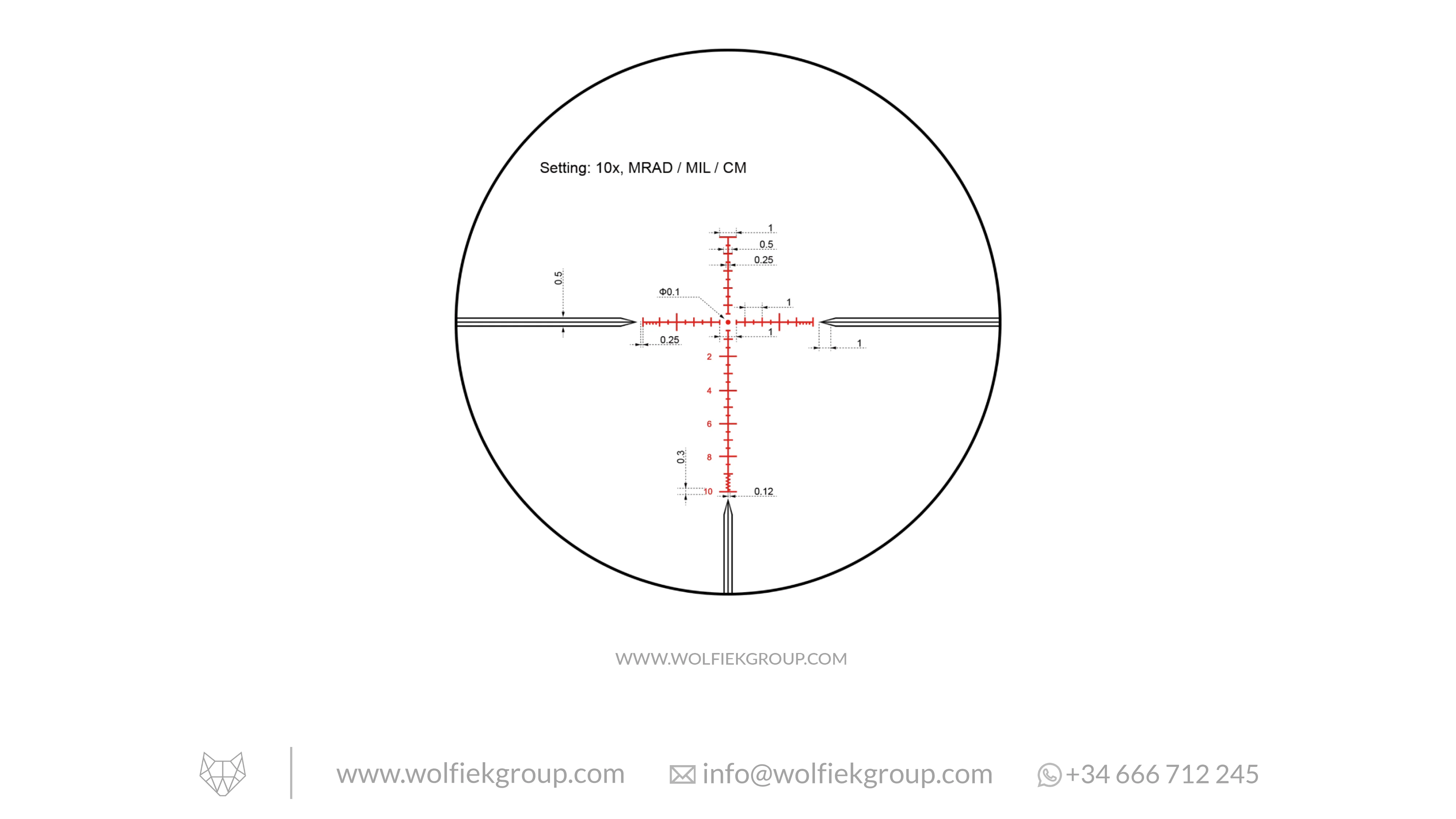 Vector Optics Taurus Riflescope - 6-24x50 HD SFP - Image 8