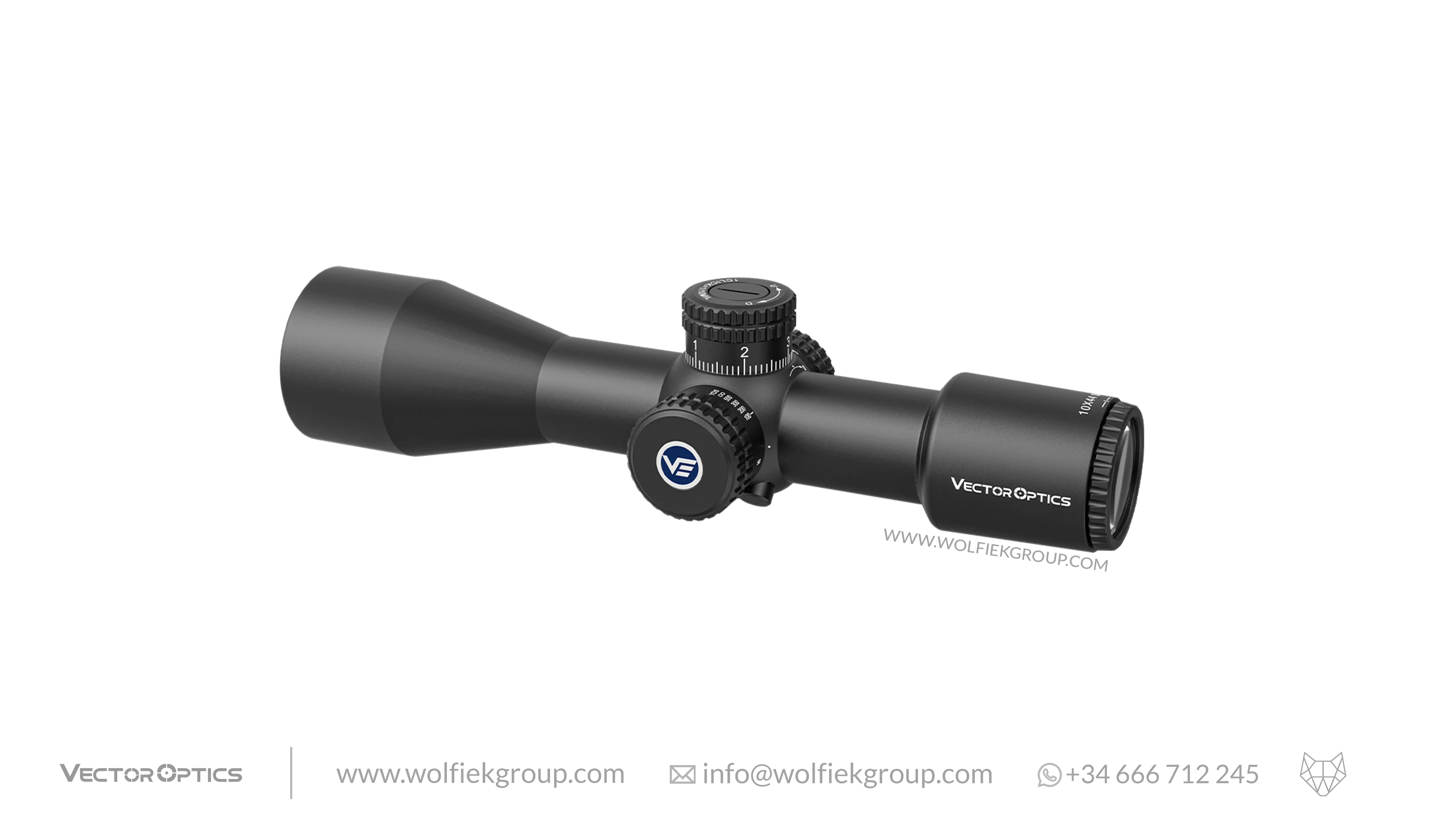 Vector Optics Veyron Riflescope - 10X44 SFP - Image 3