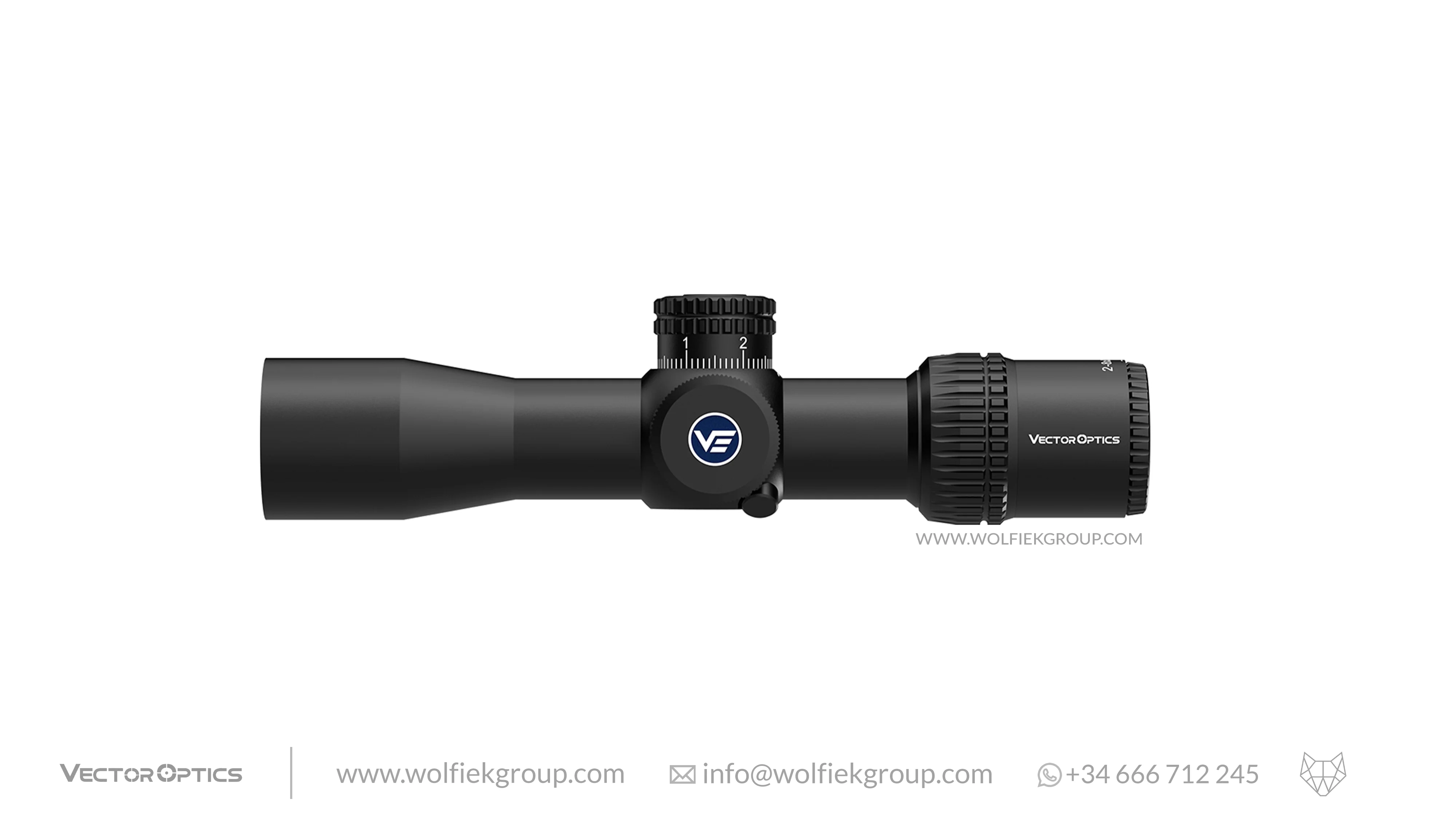 Vector Optics Veyron Riflescope - 2-8x32 IR SFP - Image 2