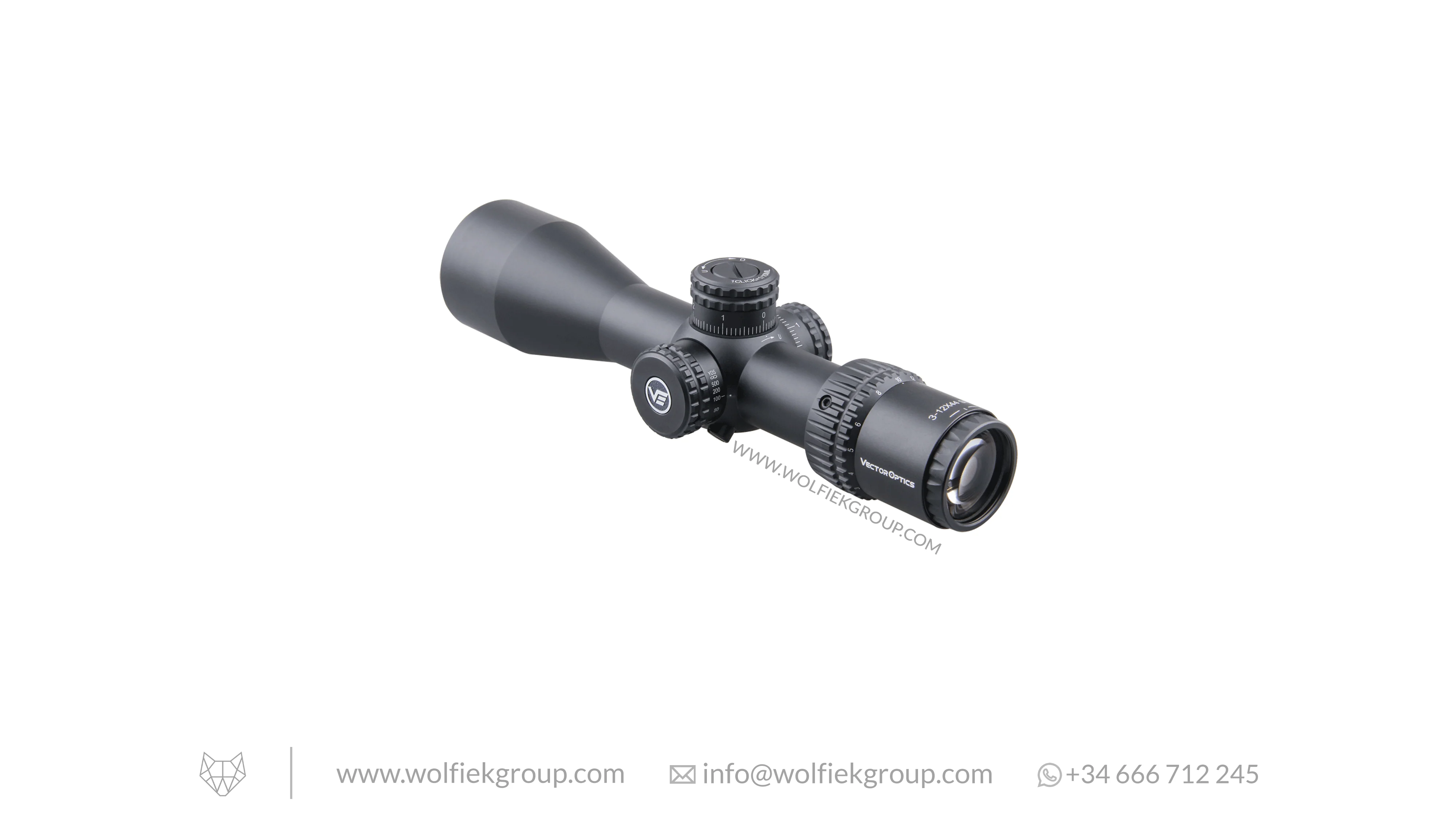 Vector Optics Veyron Riflescope - 3-12x44 SFP - Image 4