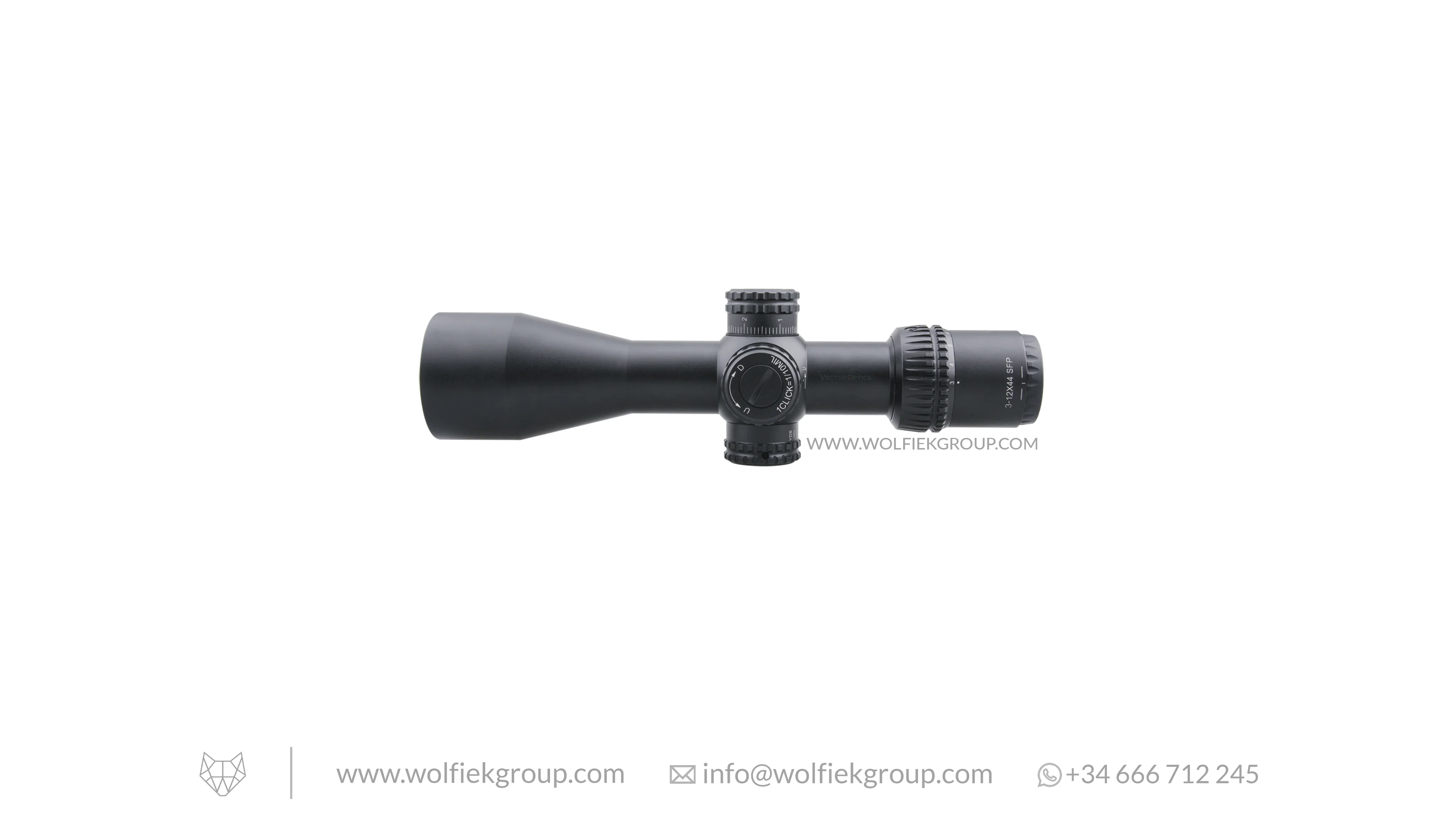 Vector Optics Veyron Riflescope - 3-12x44 SFP - Image 8