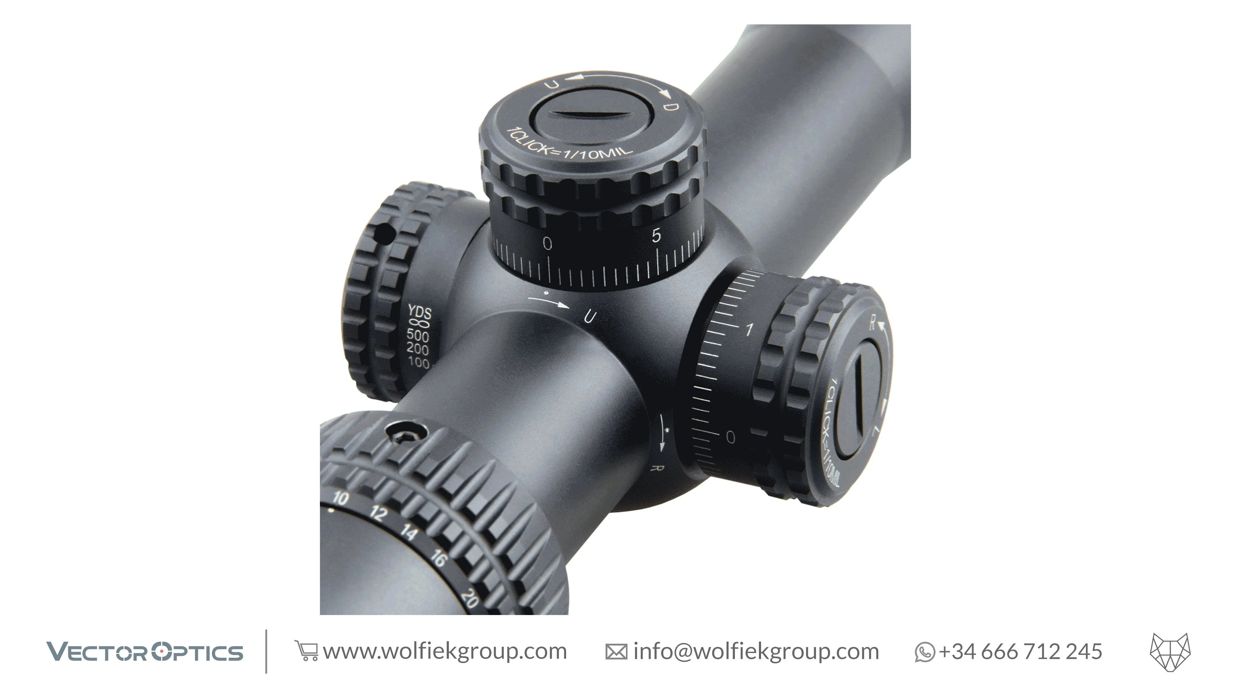 Vector Optics Veyron Riflescope - 6-24x44 FFP - Image 3