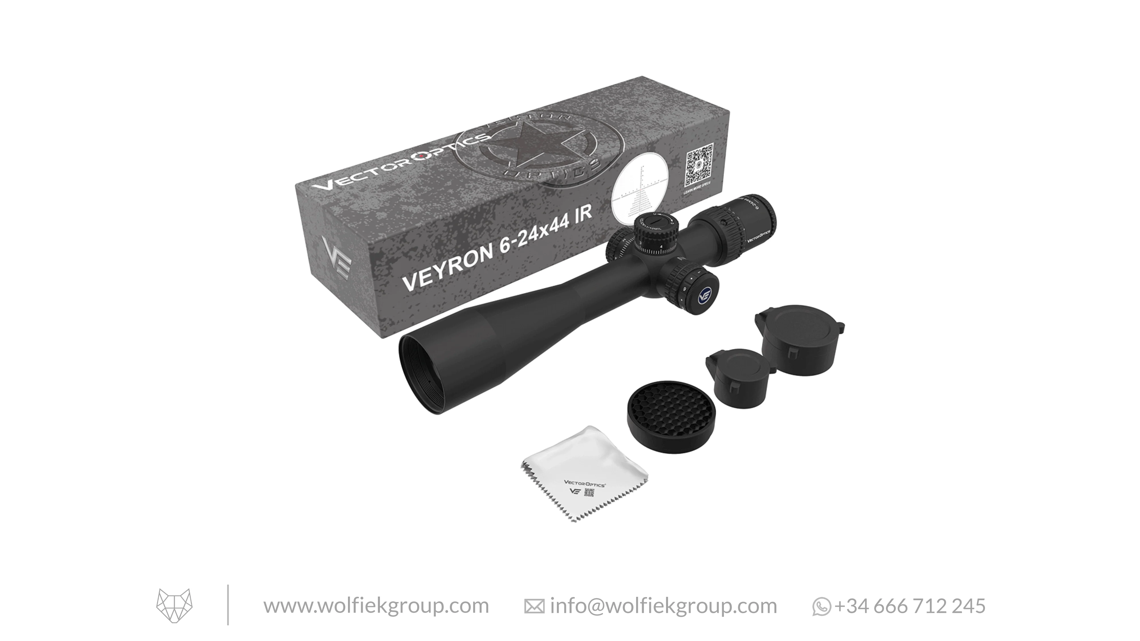 Vector Optics Veyron Compact Riflescope - 6-24x44IR SFP - Image 9