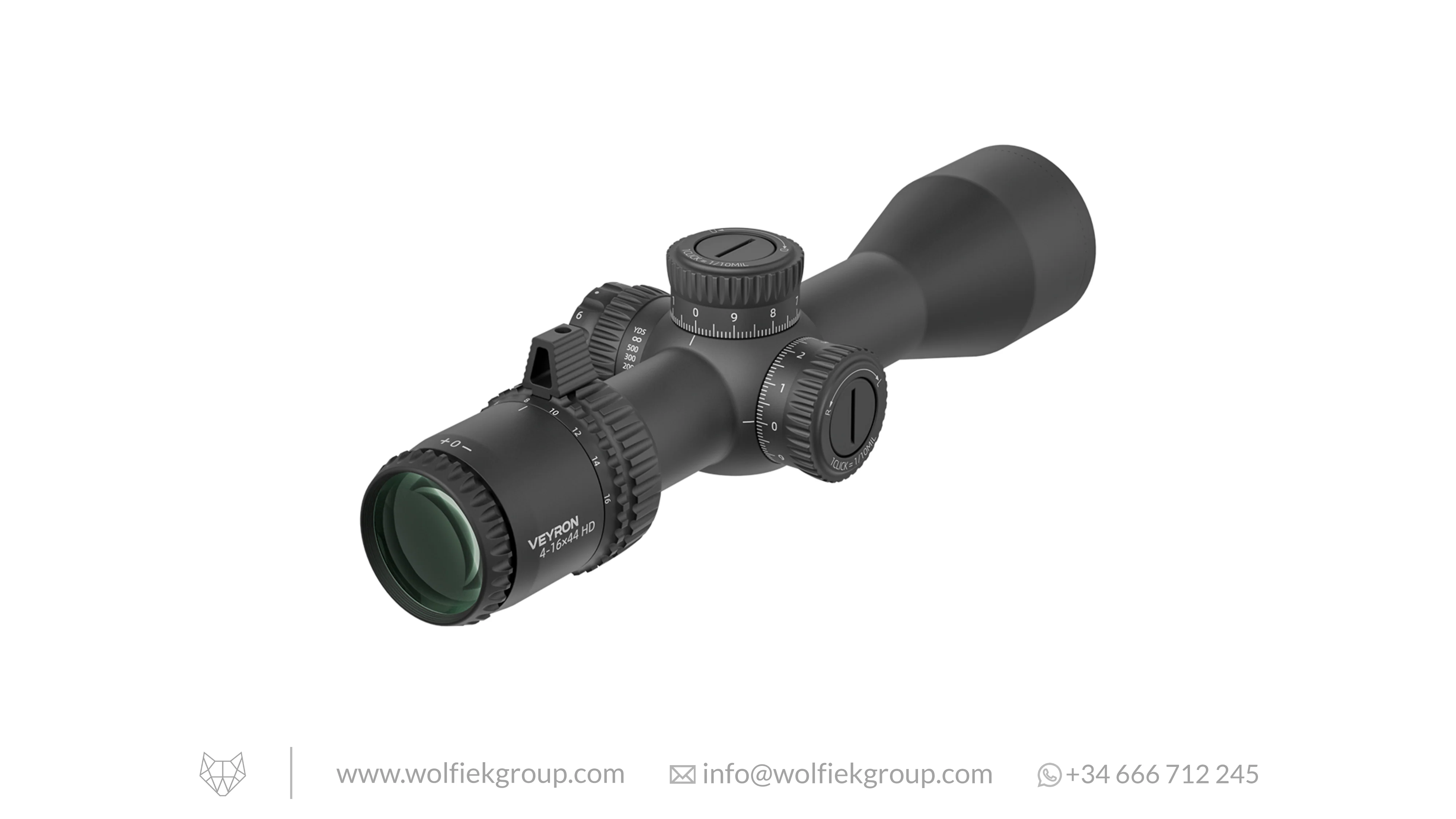 Vector Optics Veyron  Riflescope - 4-16x44 HD CTR FFP GenII - Image 2