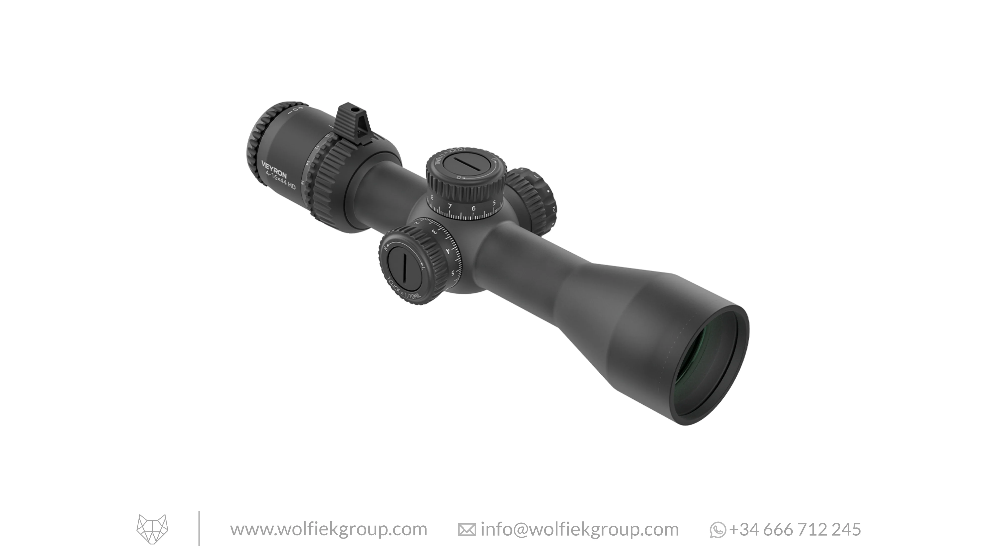 Vector Optics Veyron  Riflescope - 4-16x44 HD CTR FFP GenII - Image 3
