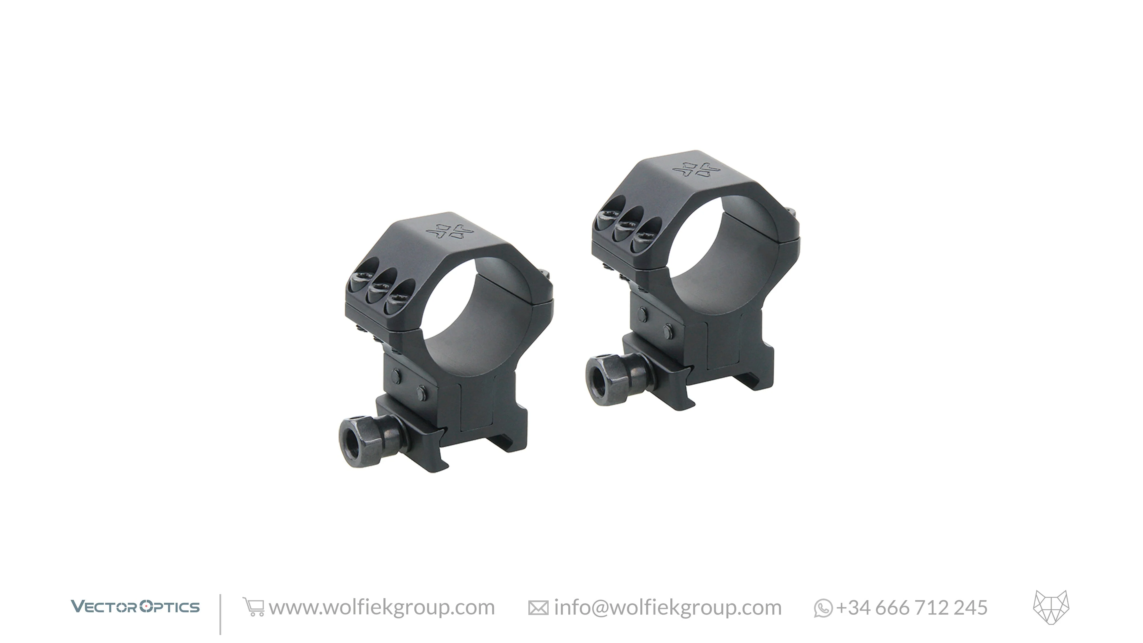 Vector Optics Weaver Adjustable Riflescope Mounts - 30mm - Image 4