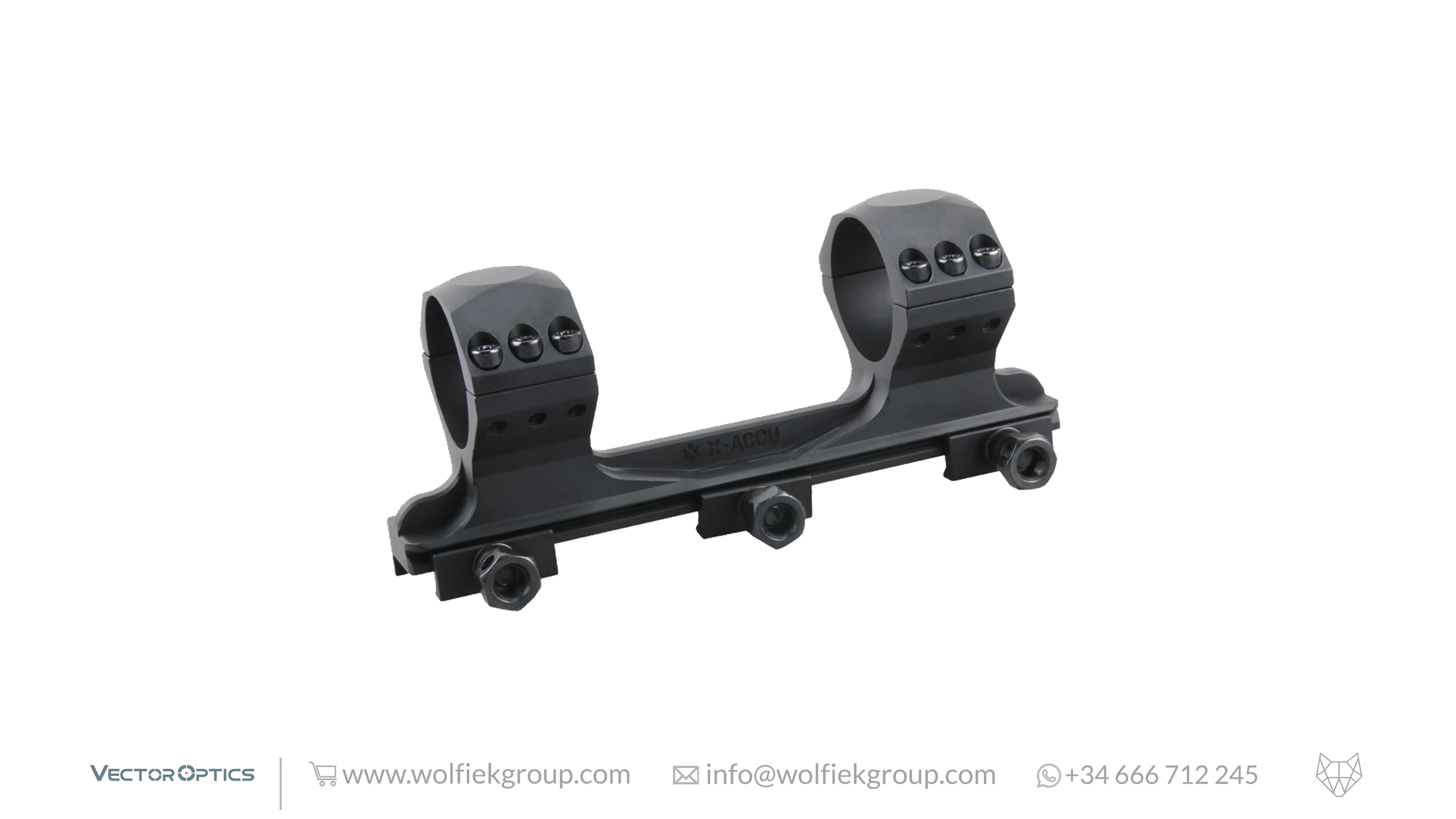 Vector Optics Weaver Riflescope Mounts One-Piece - 34mm - Image 3