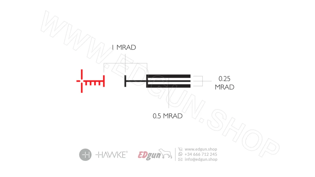 Hawke Optics Frontier Riflescope - FFP 3-15×50 MIL EXT - Image 4