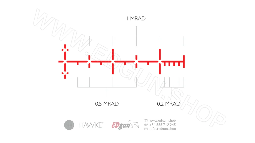 Hawke Optics Frontier Riflescope - FFP 3-15×50 MIL EXT - Image 5