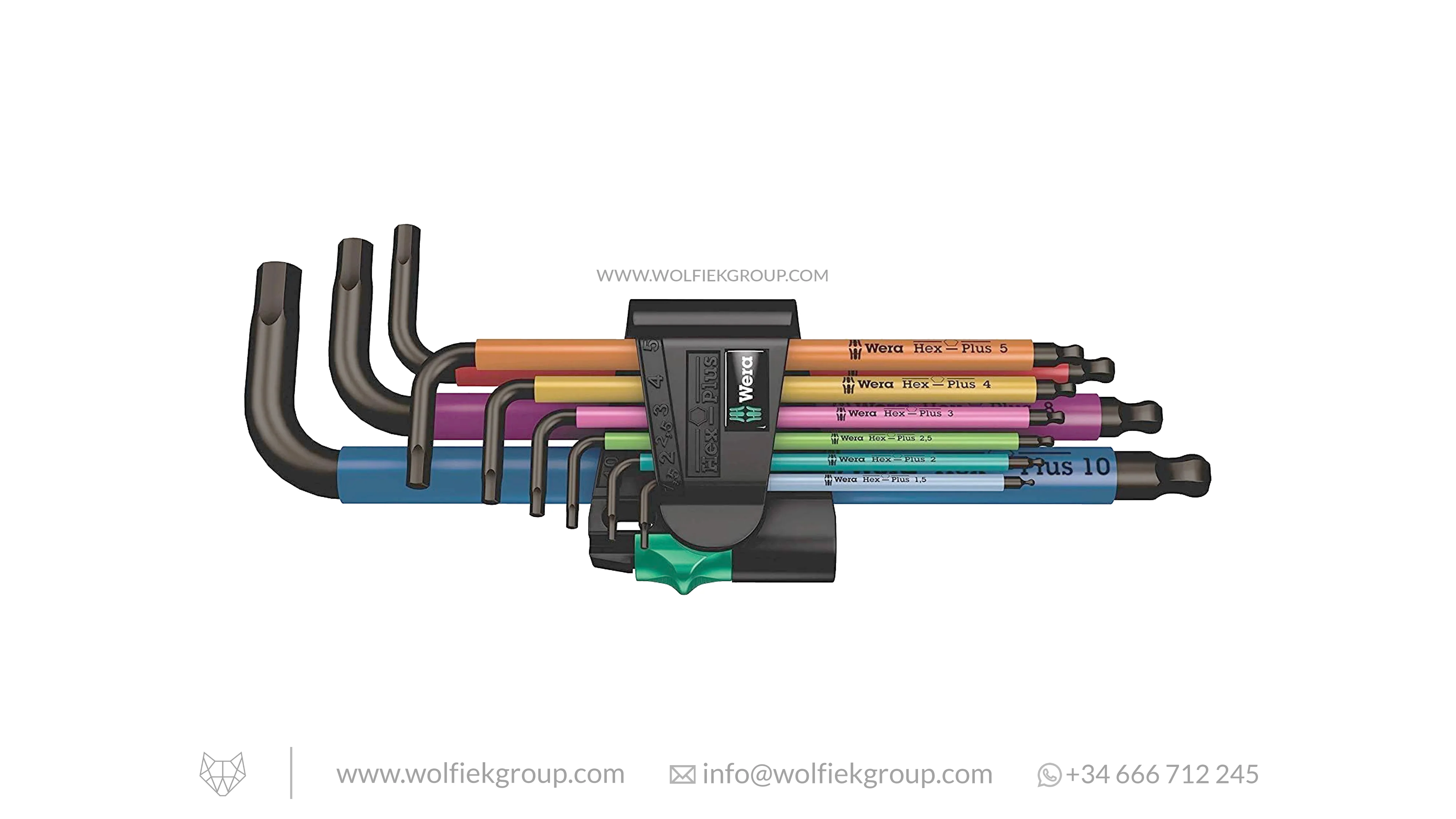 Wera Multicolor Allen Keys