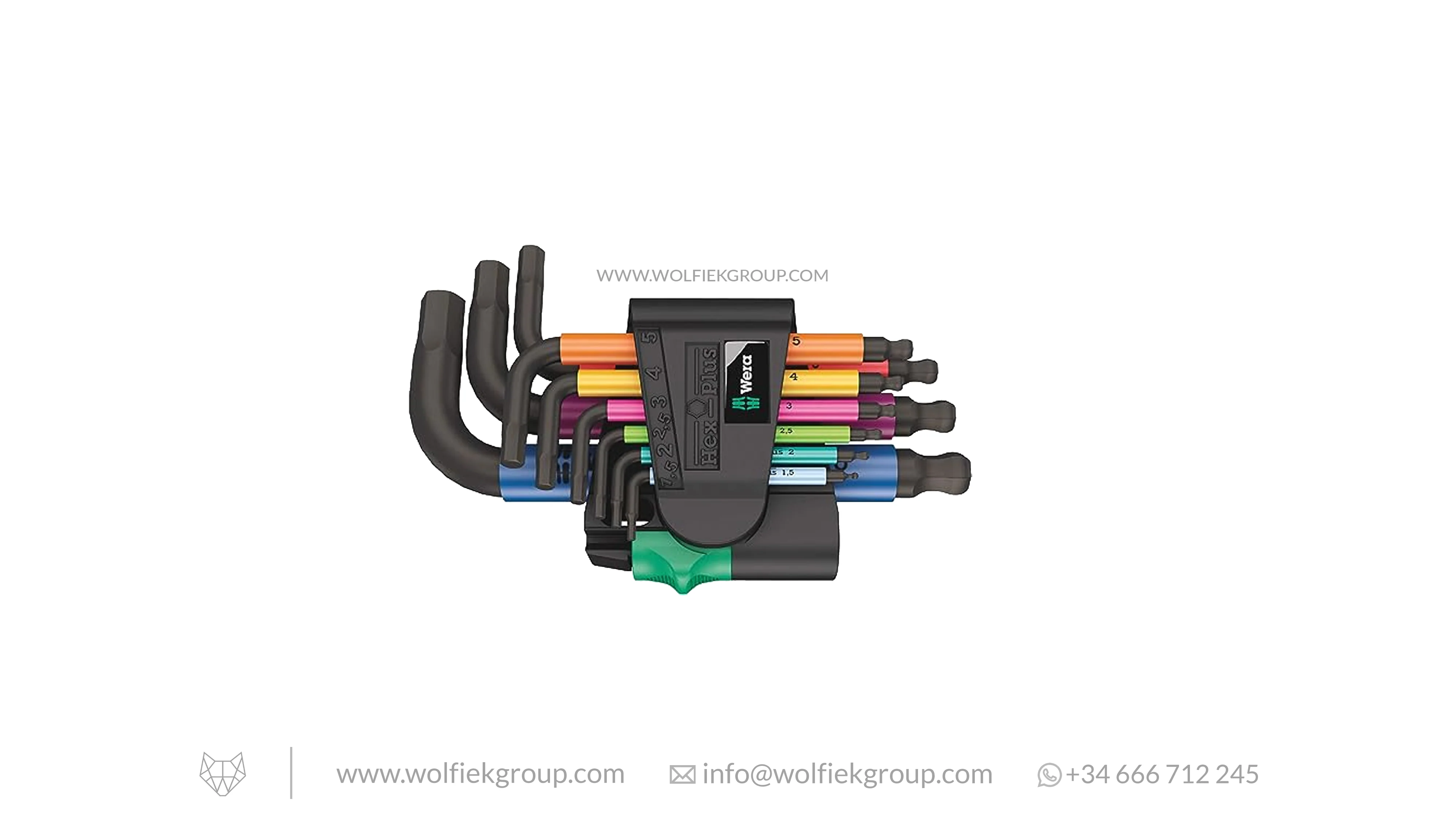 Wera Multicolor Allen Keys - Image 2